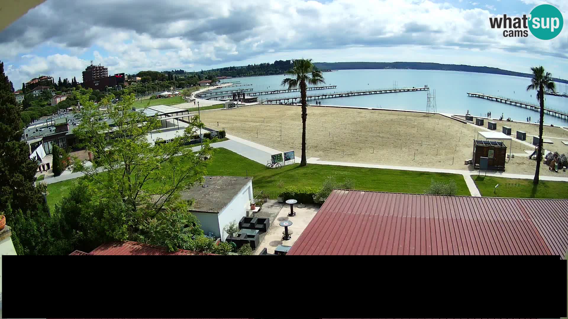 Webcam spiaggia Portorose – Caffe Karamela