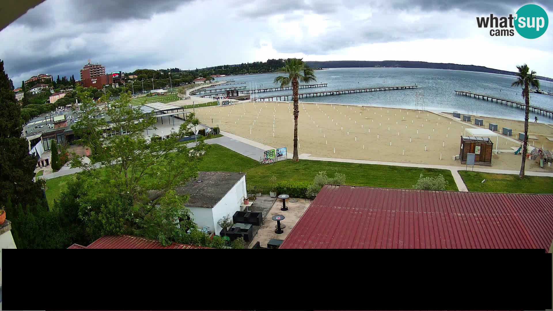 Spletna kamera plaža Portorož