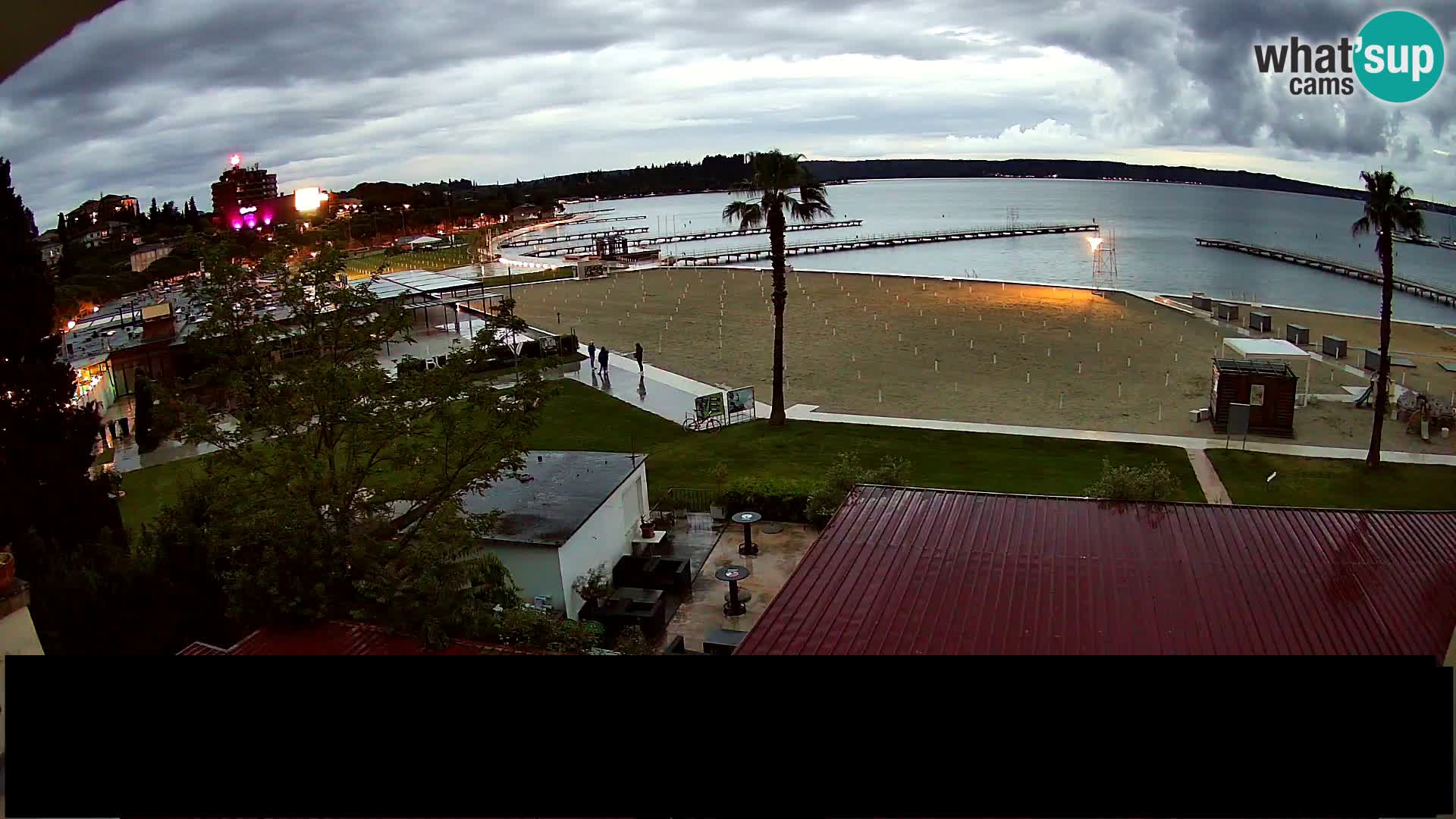 Webcam Live Spiaggia di Portorose