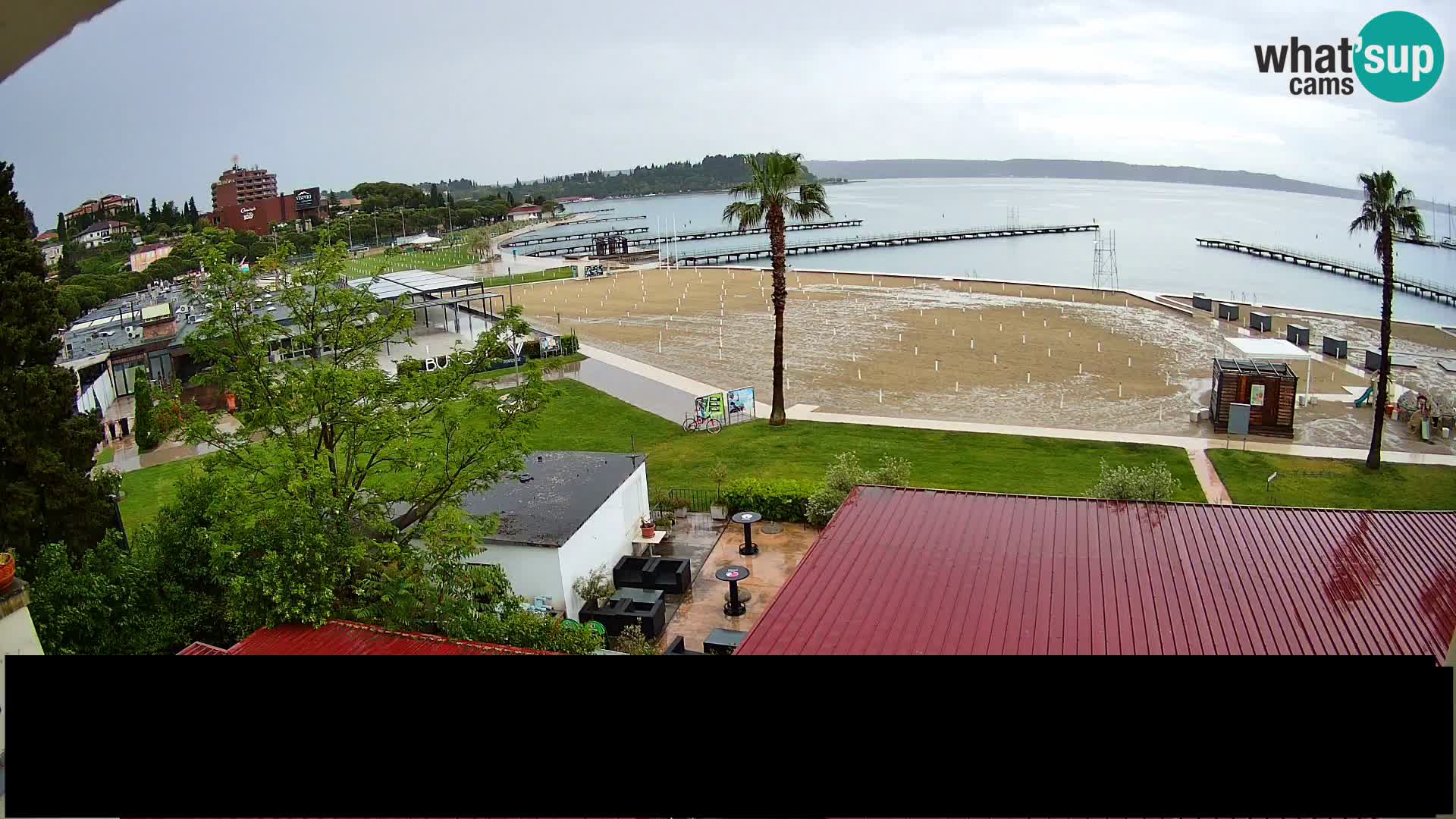 Webcam live Beach in Portorož