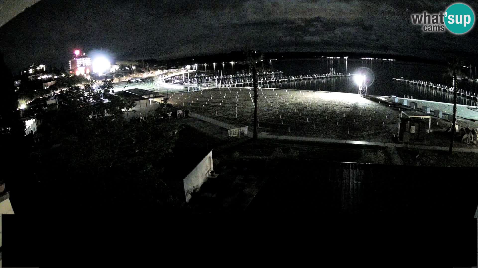 Spletna kamera plaža Portorož