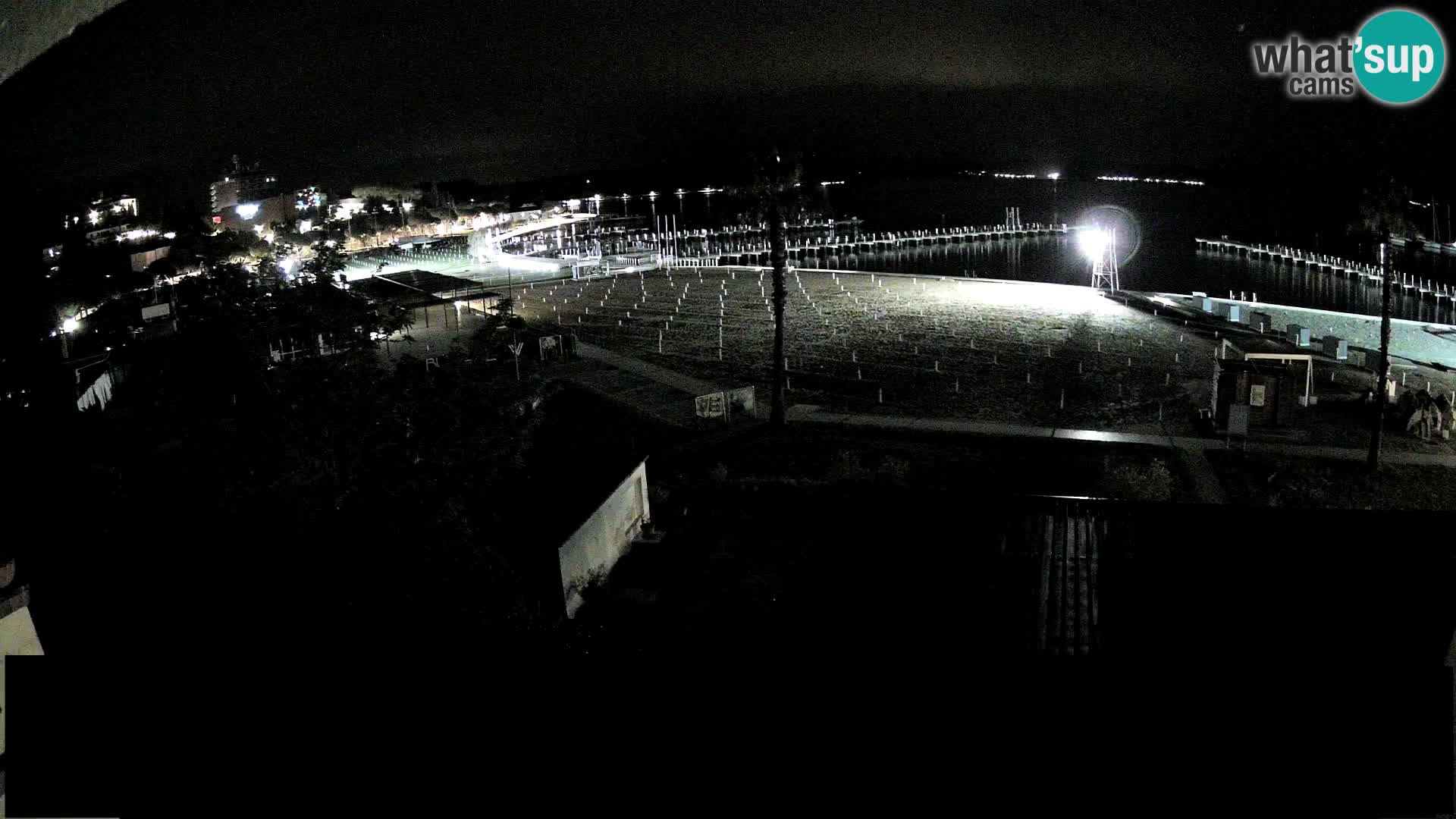Webcam Live Playa de Portorož