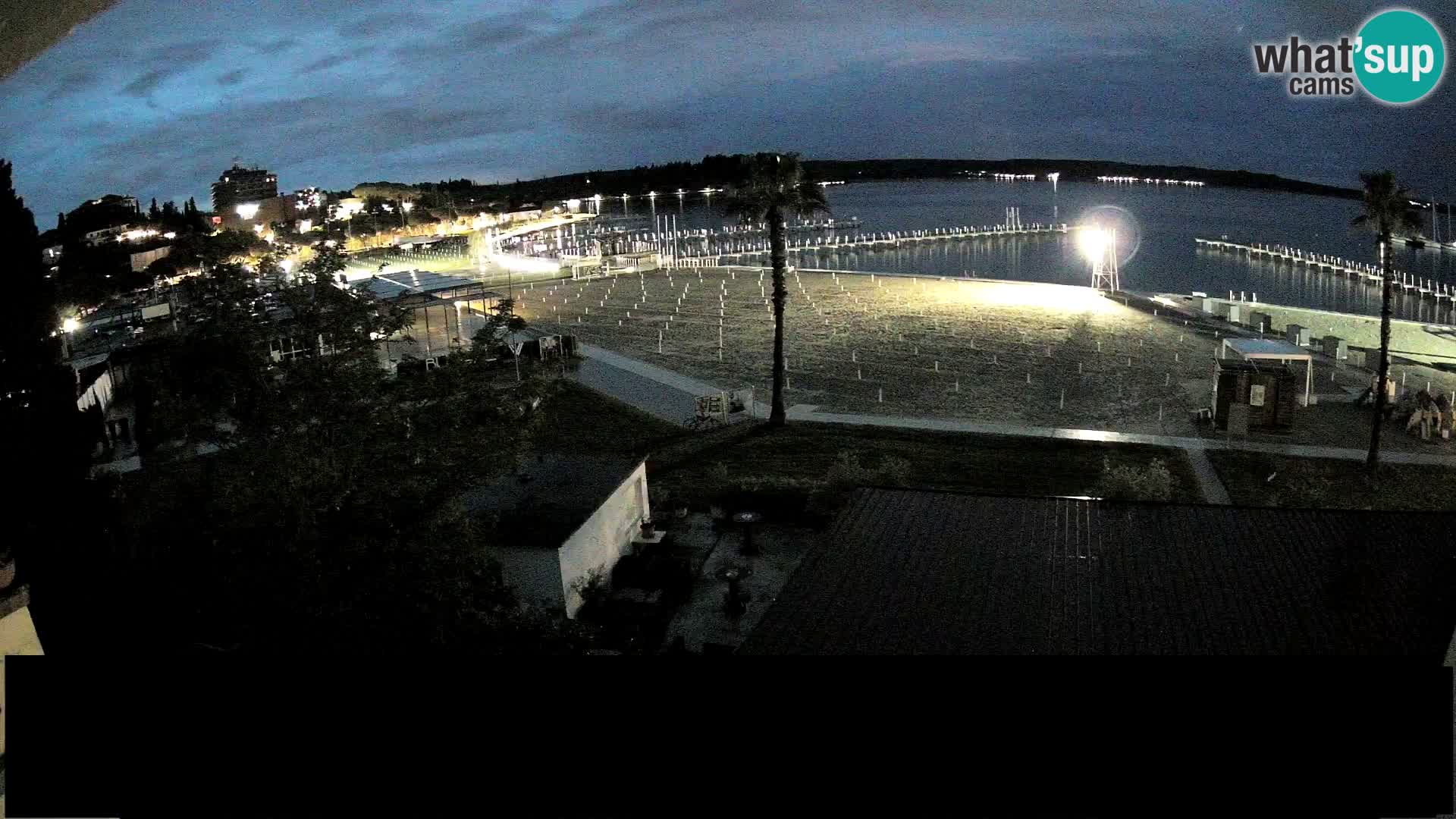 Spletna kamera plaža Portorož
