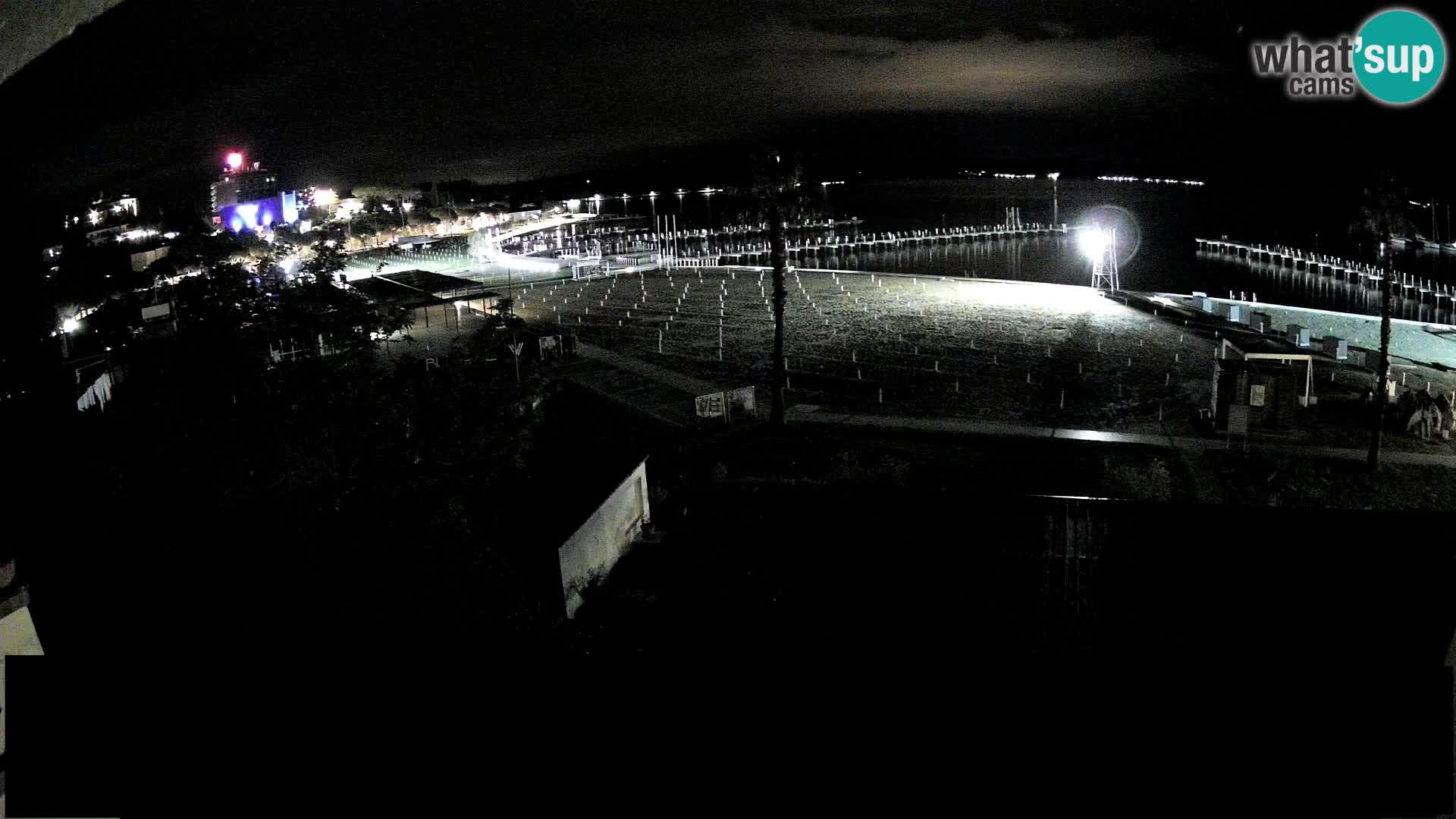 Plage Portorož live cam