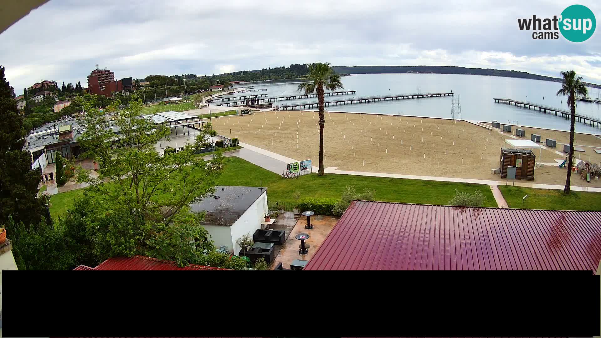 Webcam Live Plage à Portorož