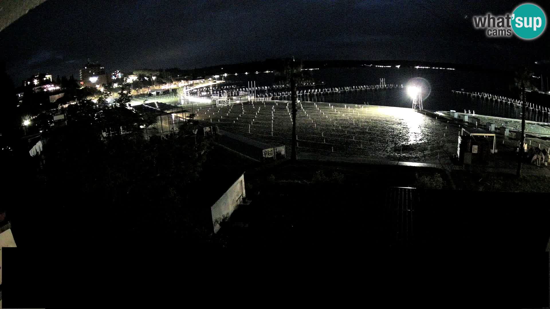Webcam Live Spiaggia di Portorose