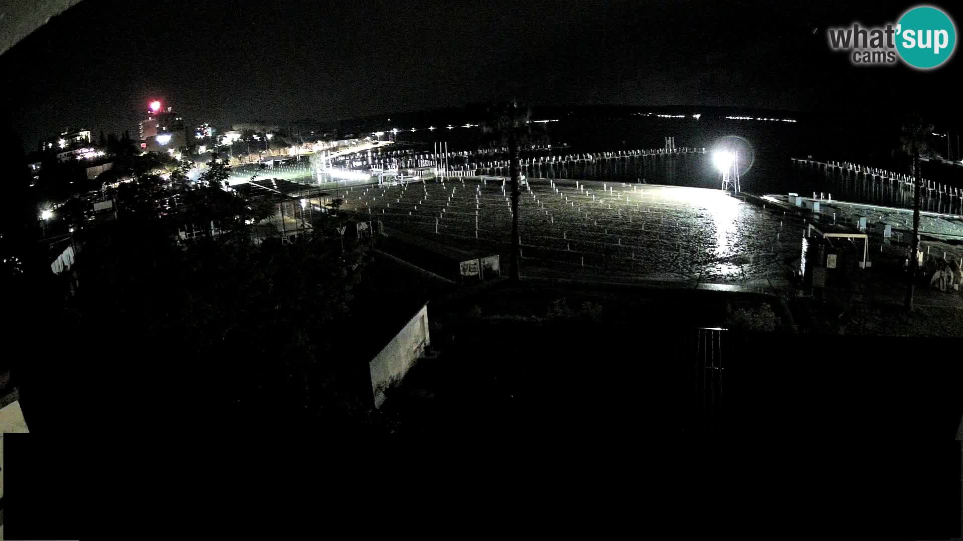 Spletna kamera plaža Portorož