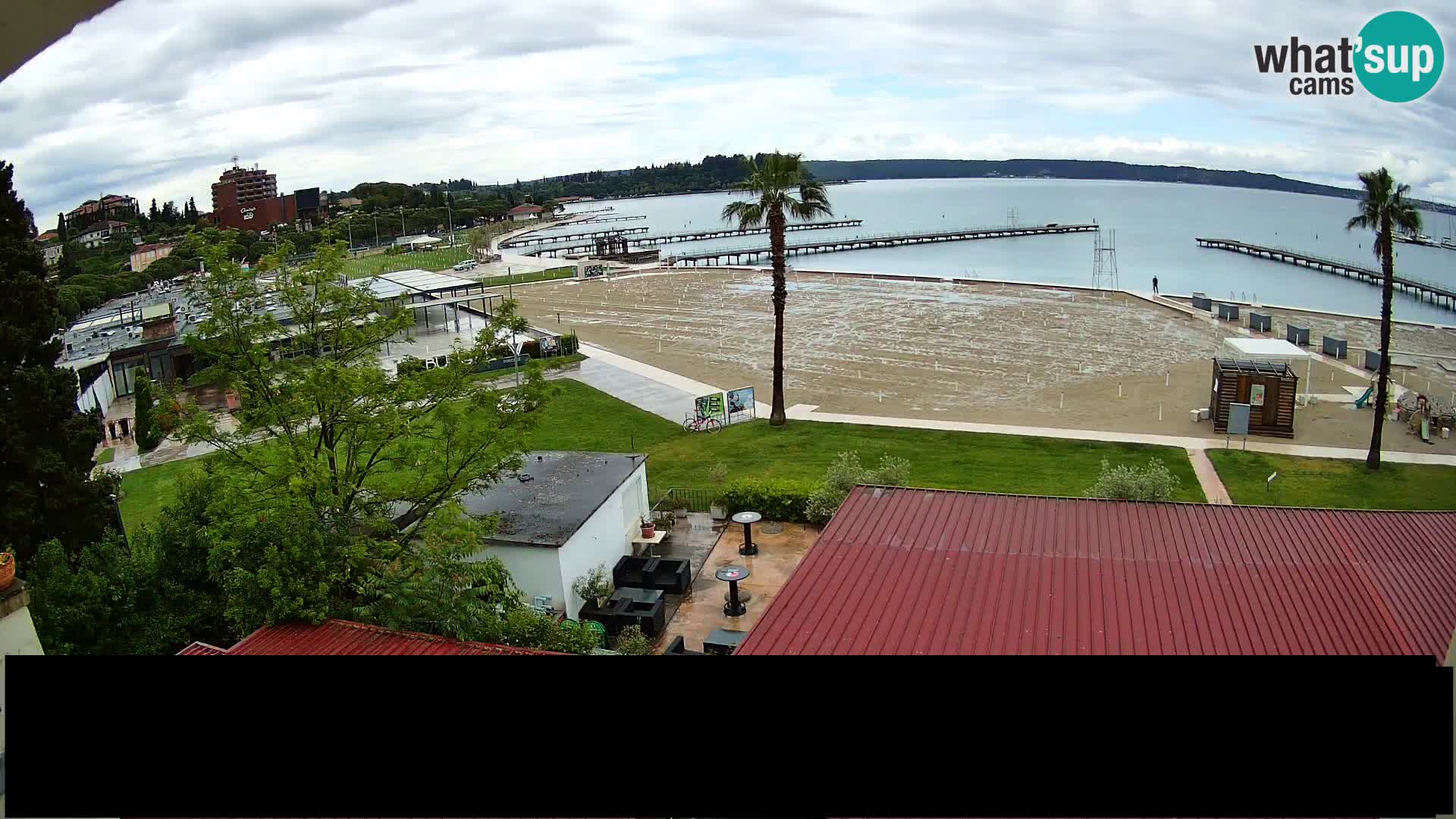 Webcam Live Spiaggia di Portorose