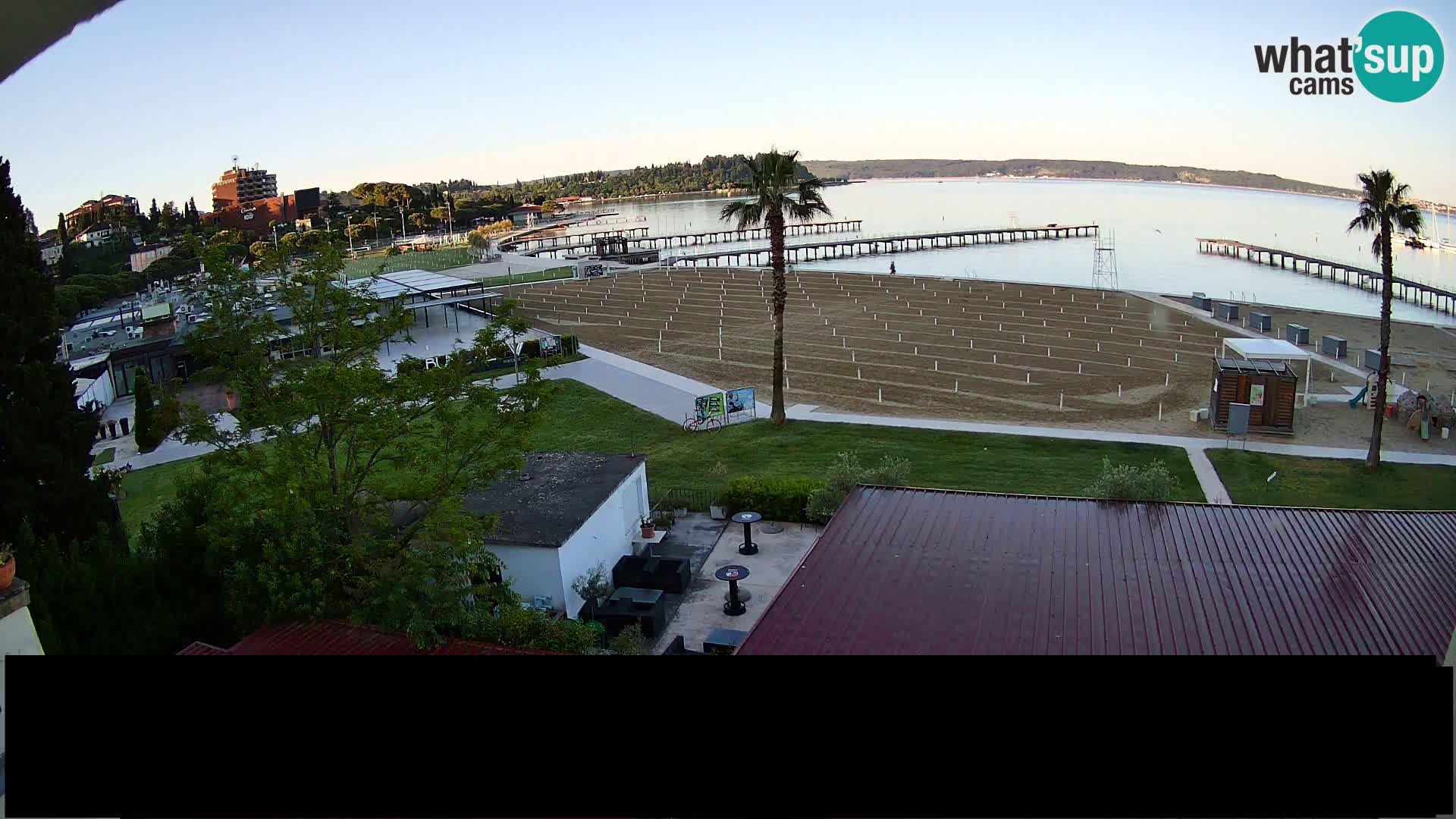 Plaža Portorož web kamera