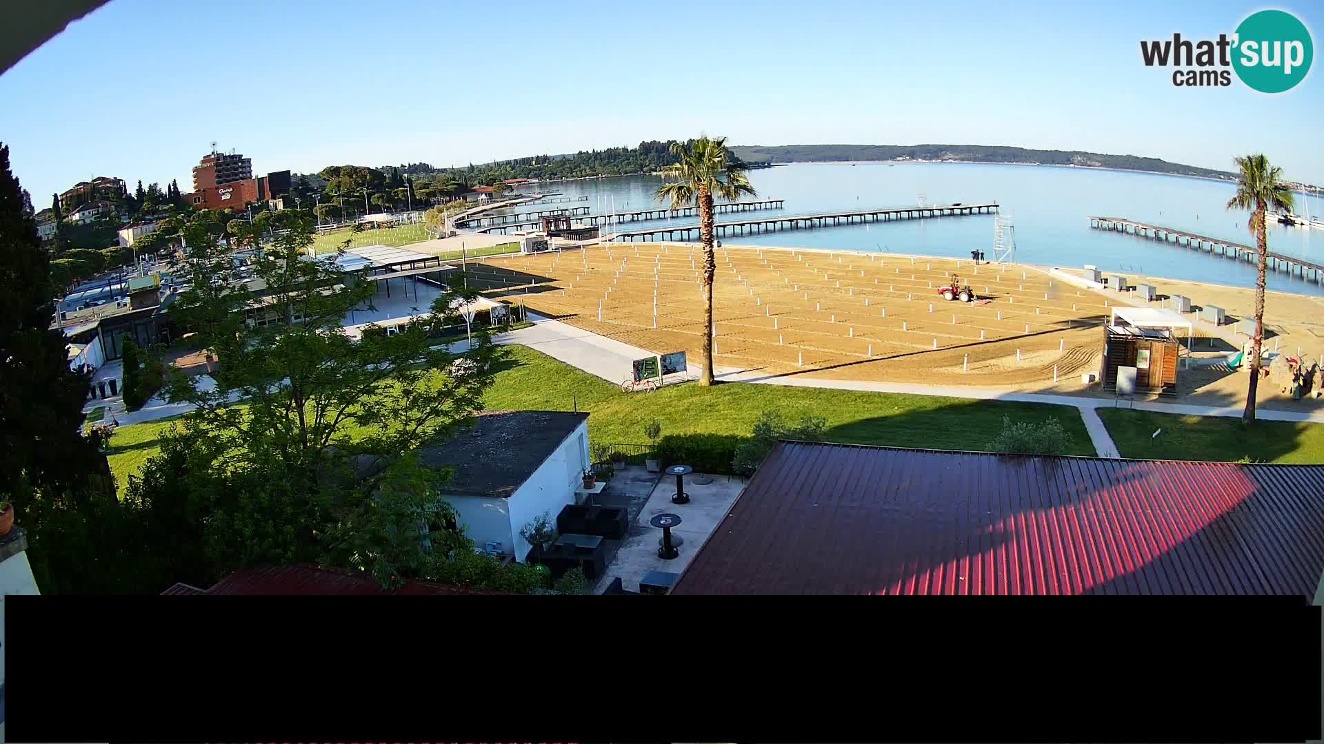 Livecam Portorož beach