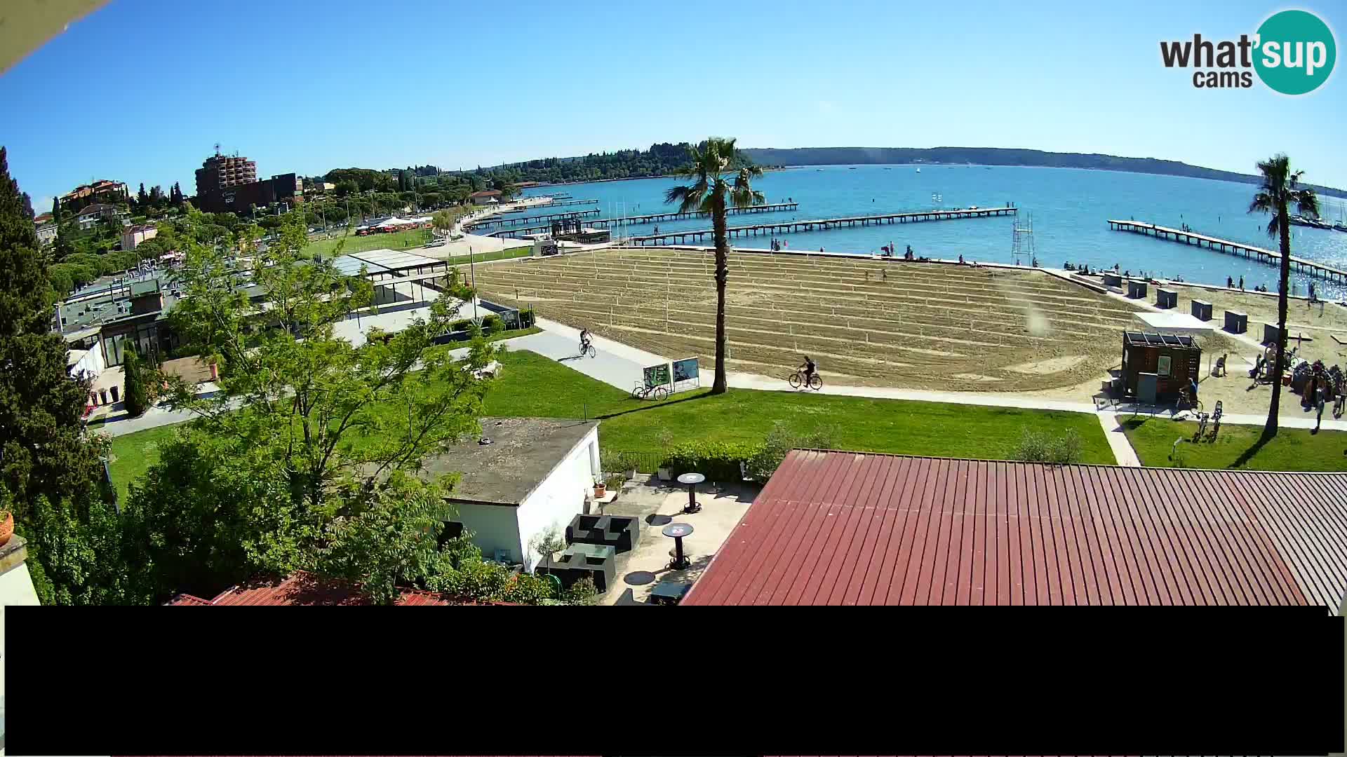 Livecam Portorož beach