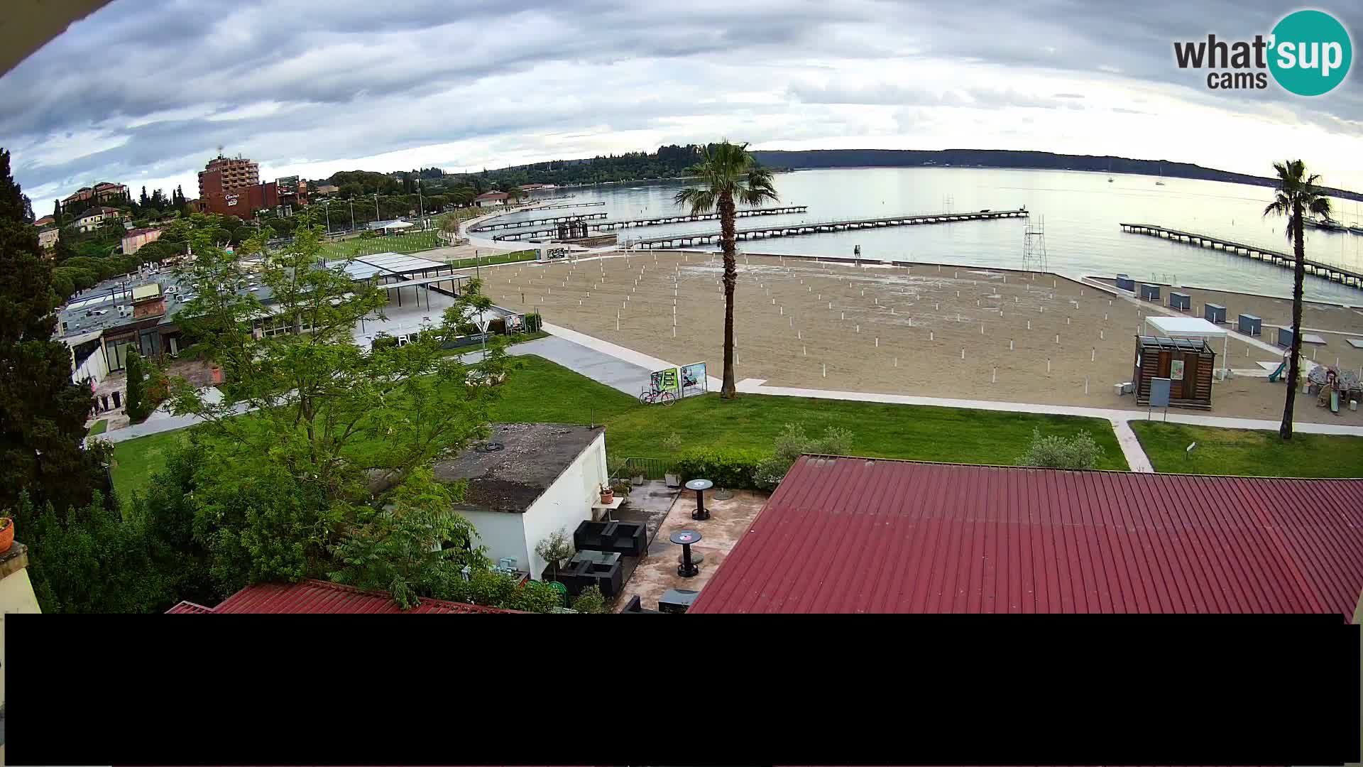 Webcam Live Strand in Portorož