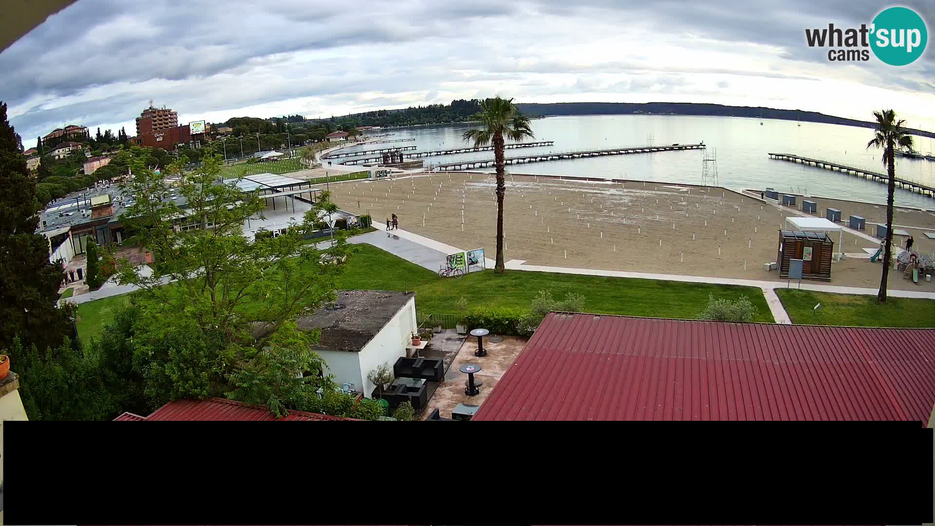 Spletna kamera plaža Portorož