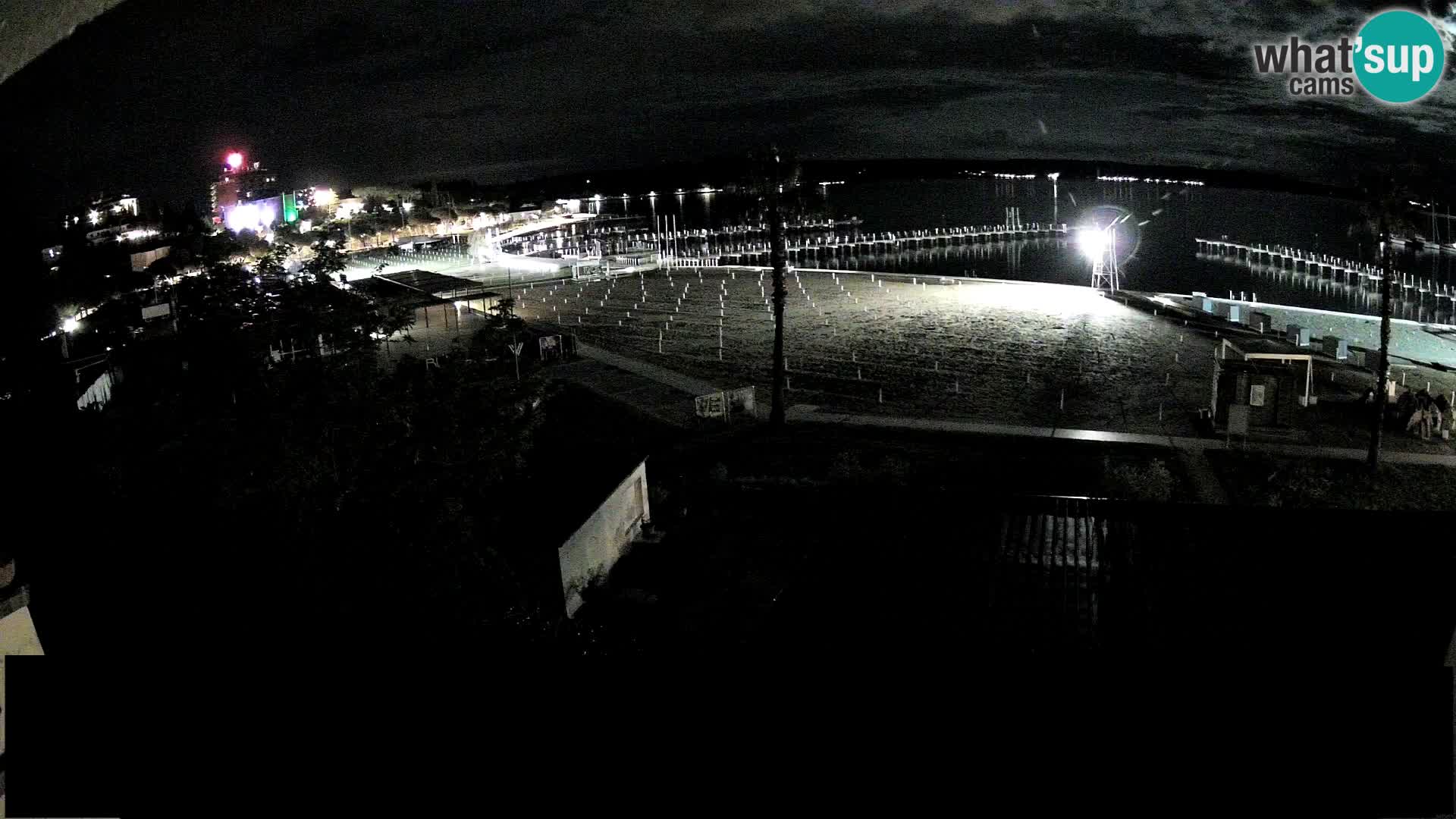 Webcam live Plage Portorož – Caffe Karamela