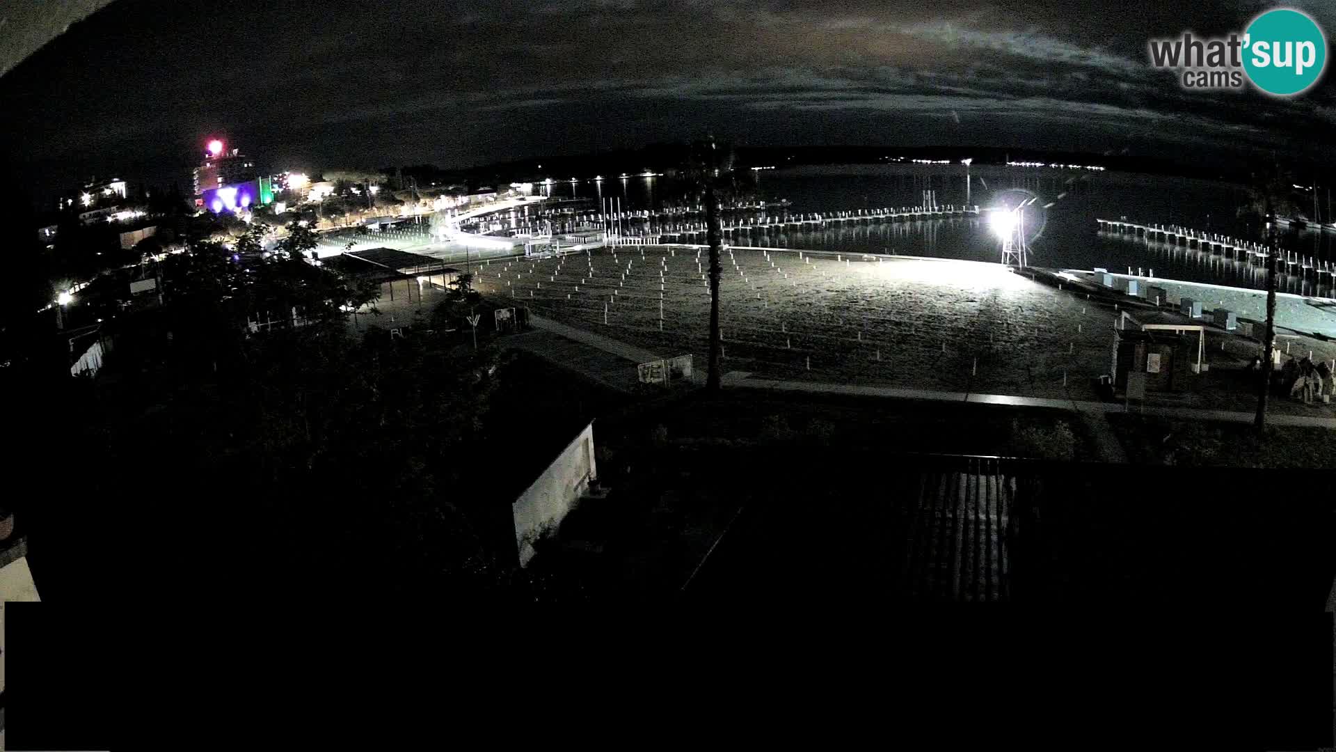 Webcam Live Playa de Portorož