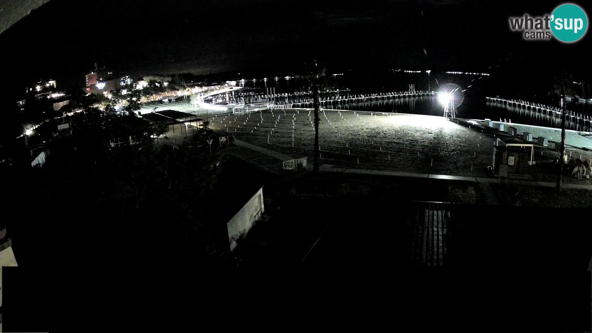 Spiaggia di Portorose live webcam