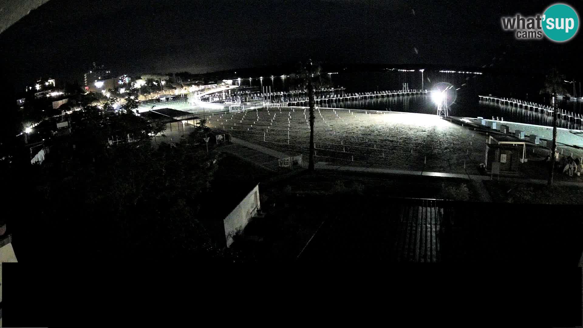 Playa Portorož camera en vivo