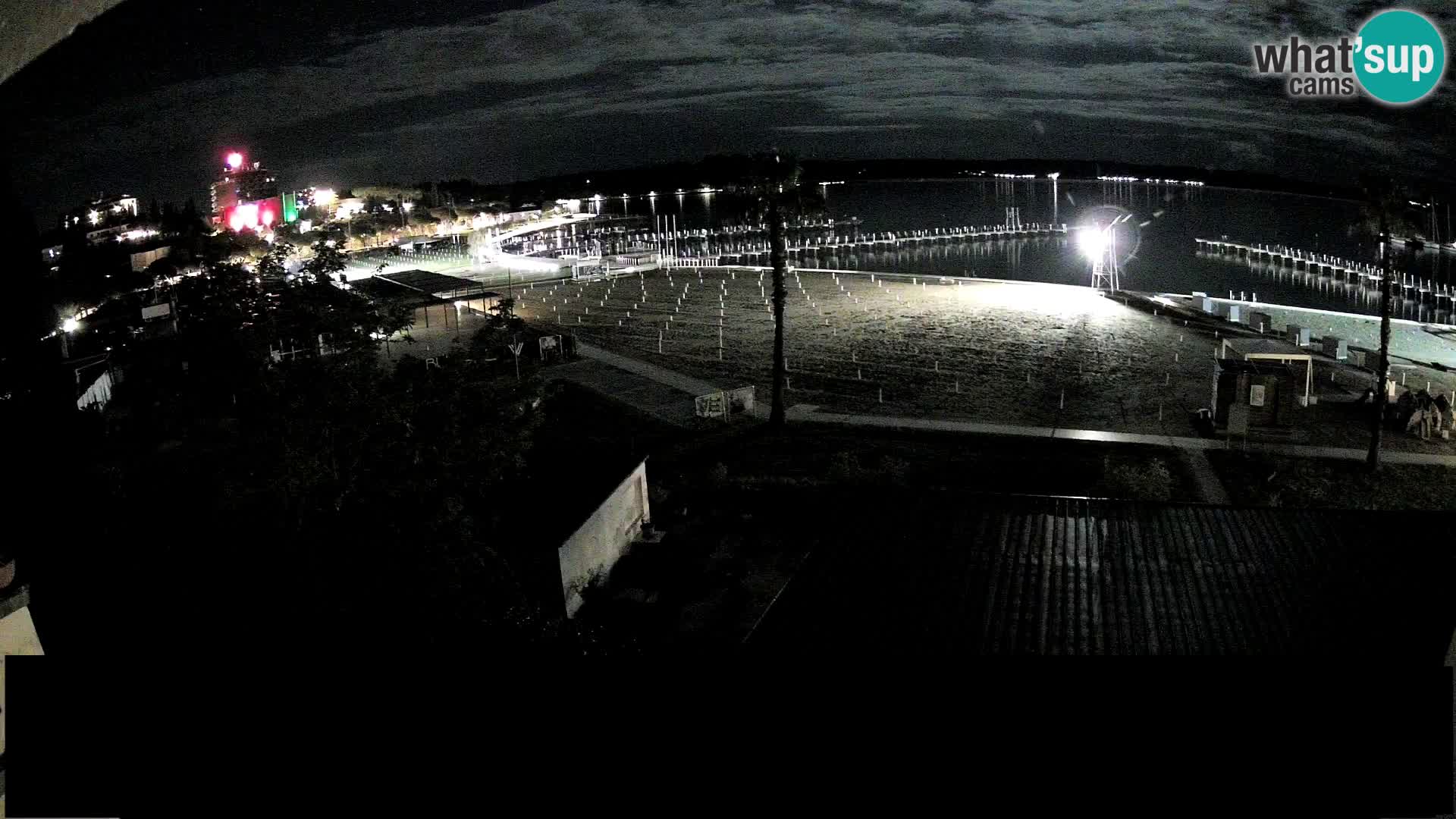 Plage Portorož live cam