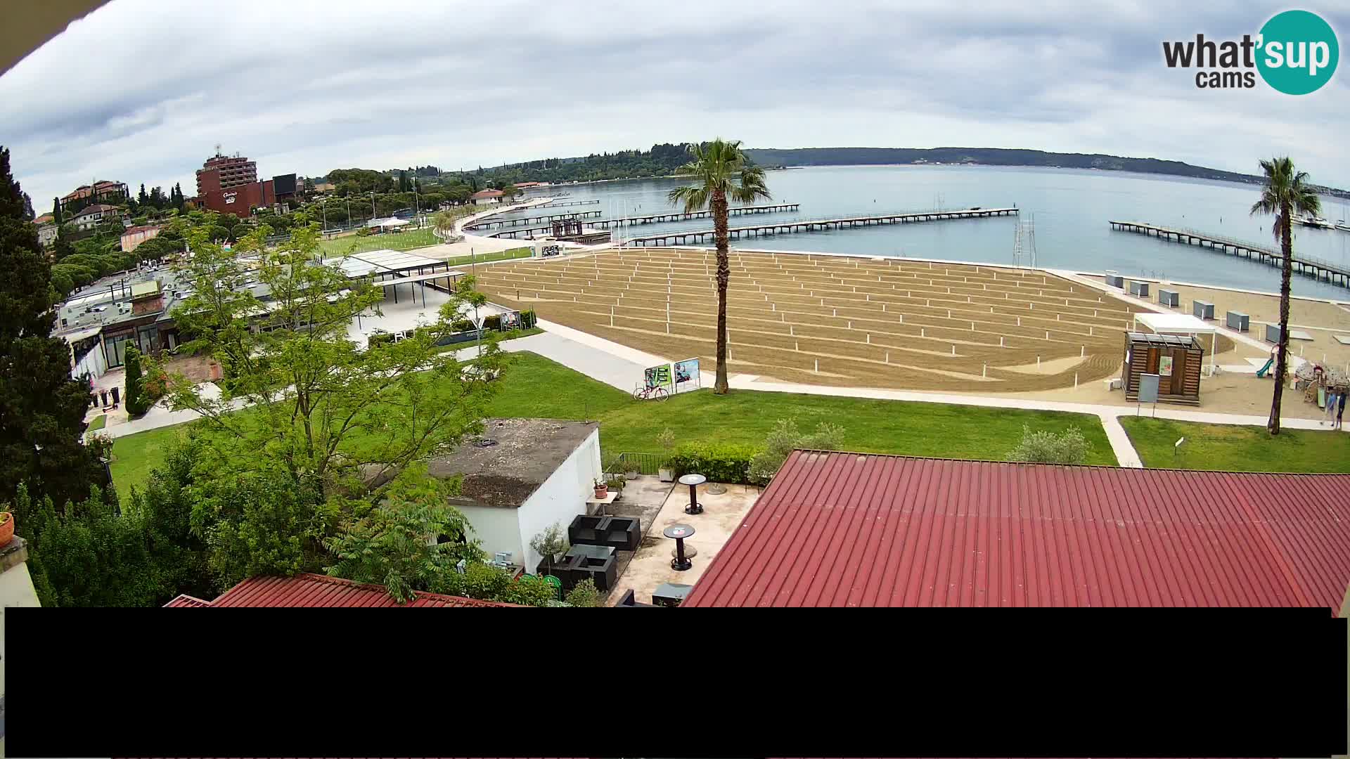 Webcam Live Spiaggia di Portorose