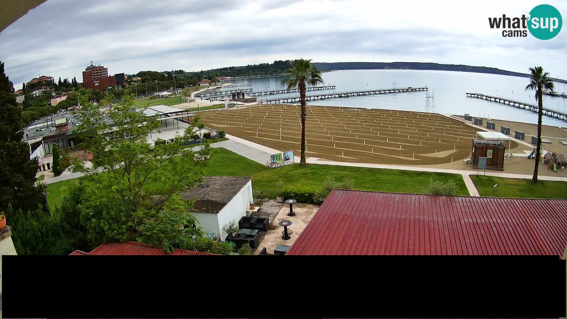 Spletna kamera Plaža Portorož