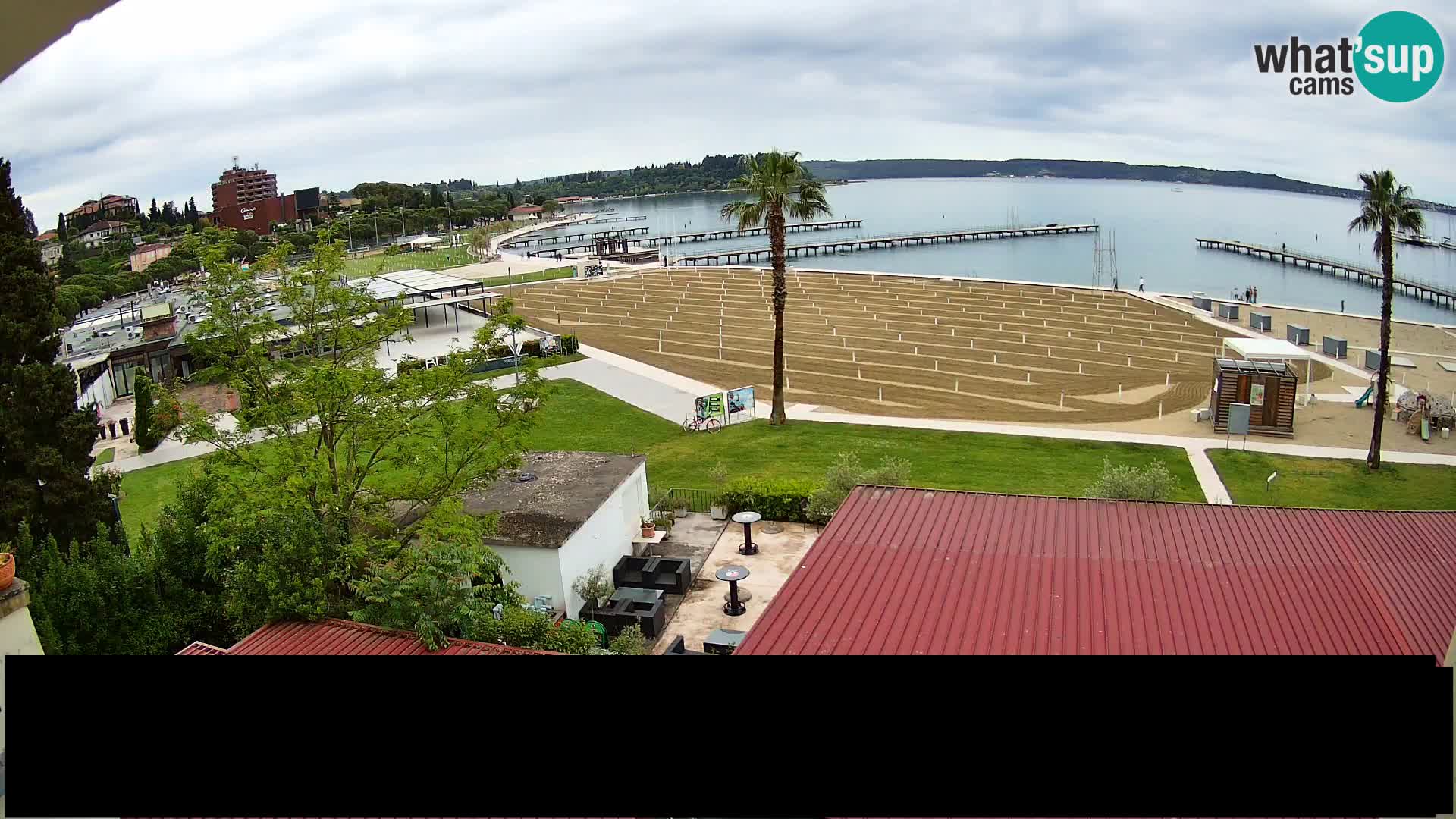 Webcam live Beach in Portorož