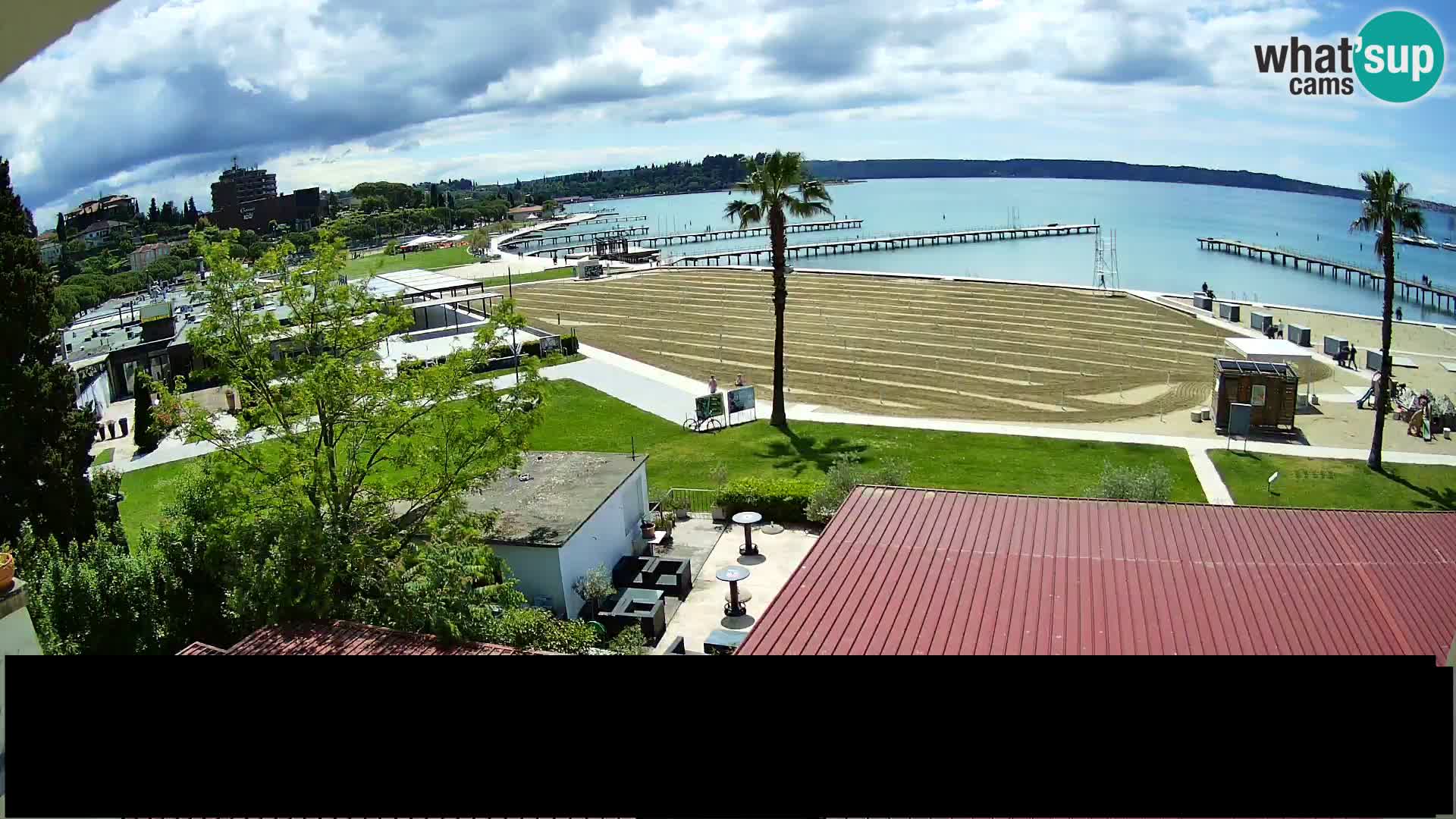 Webcam Live Spiaggia di Portorose