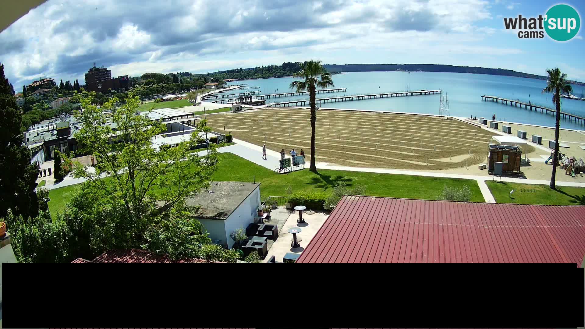Livecam Portorož beach