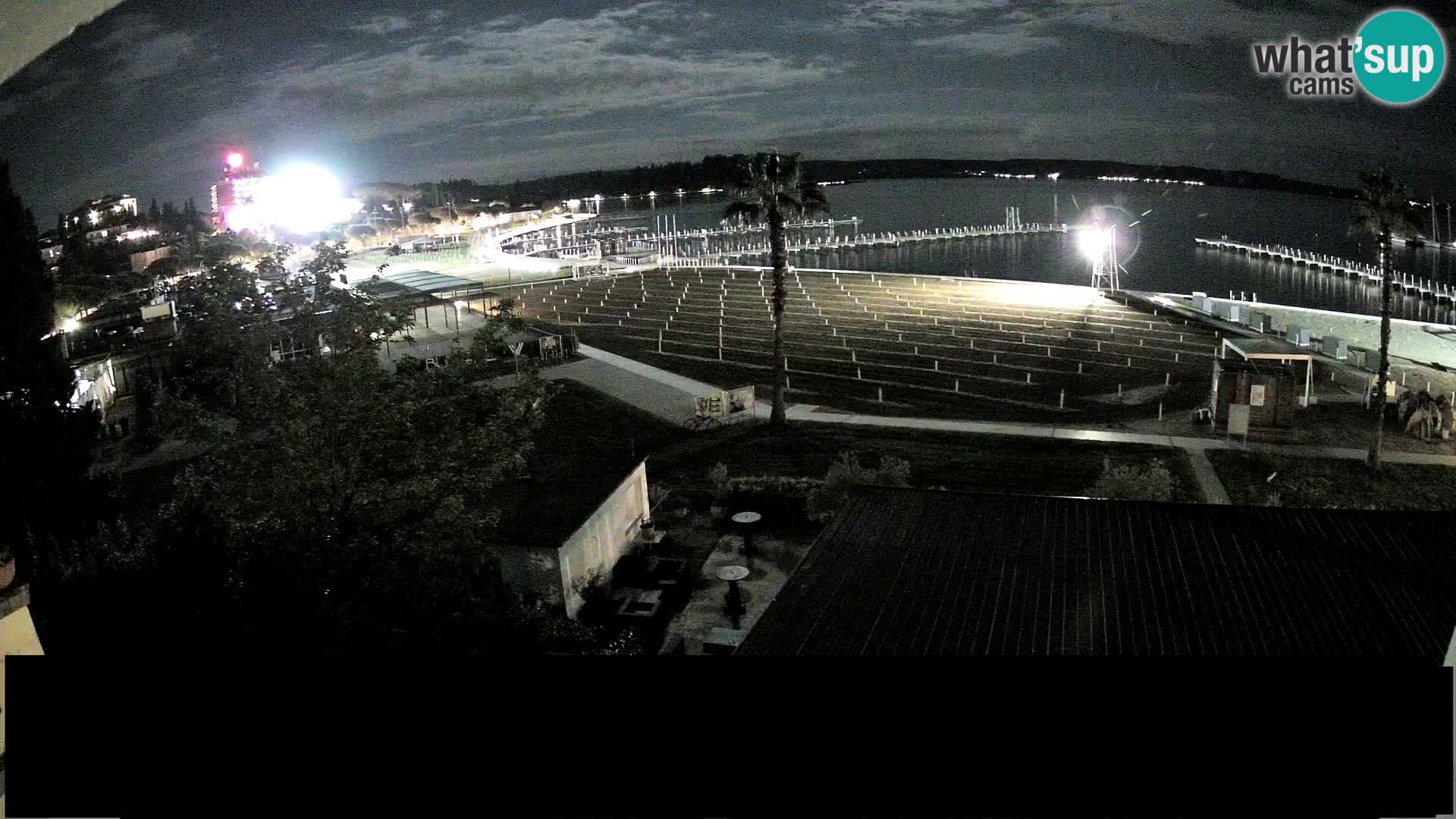 Playa Portorož camera en vivo