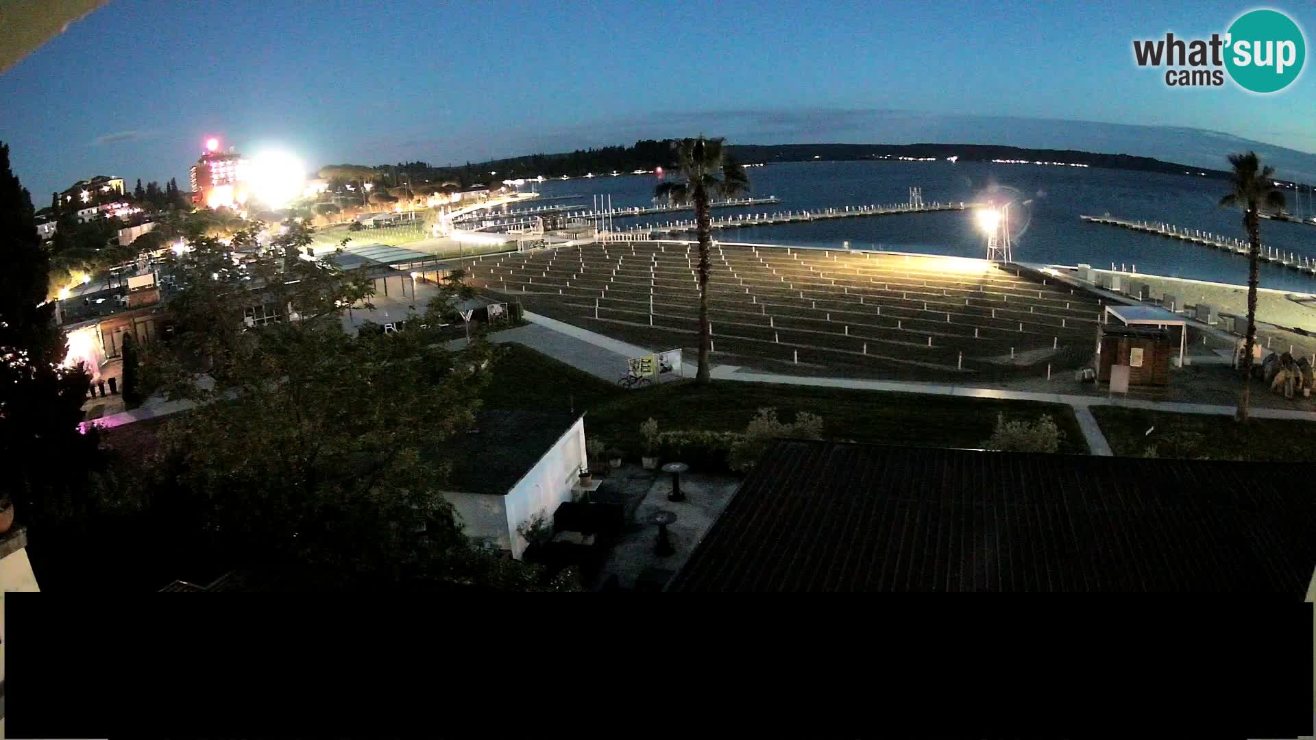 Plage Portorož live cam