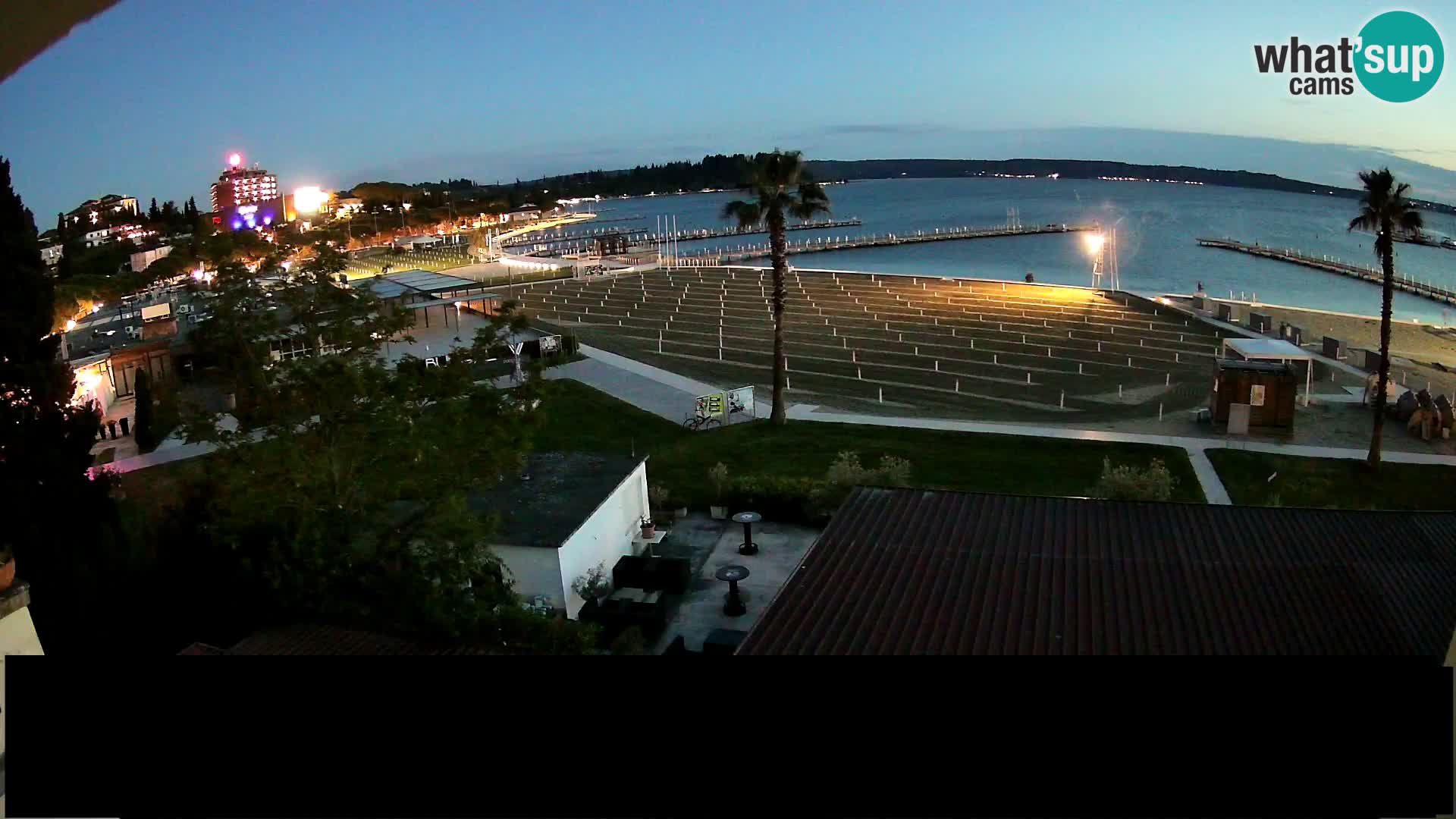 Web kamera Portorož plaža – Kavarna Karamela