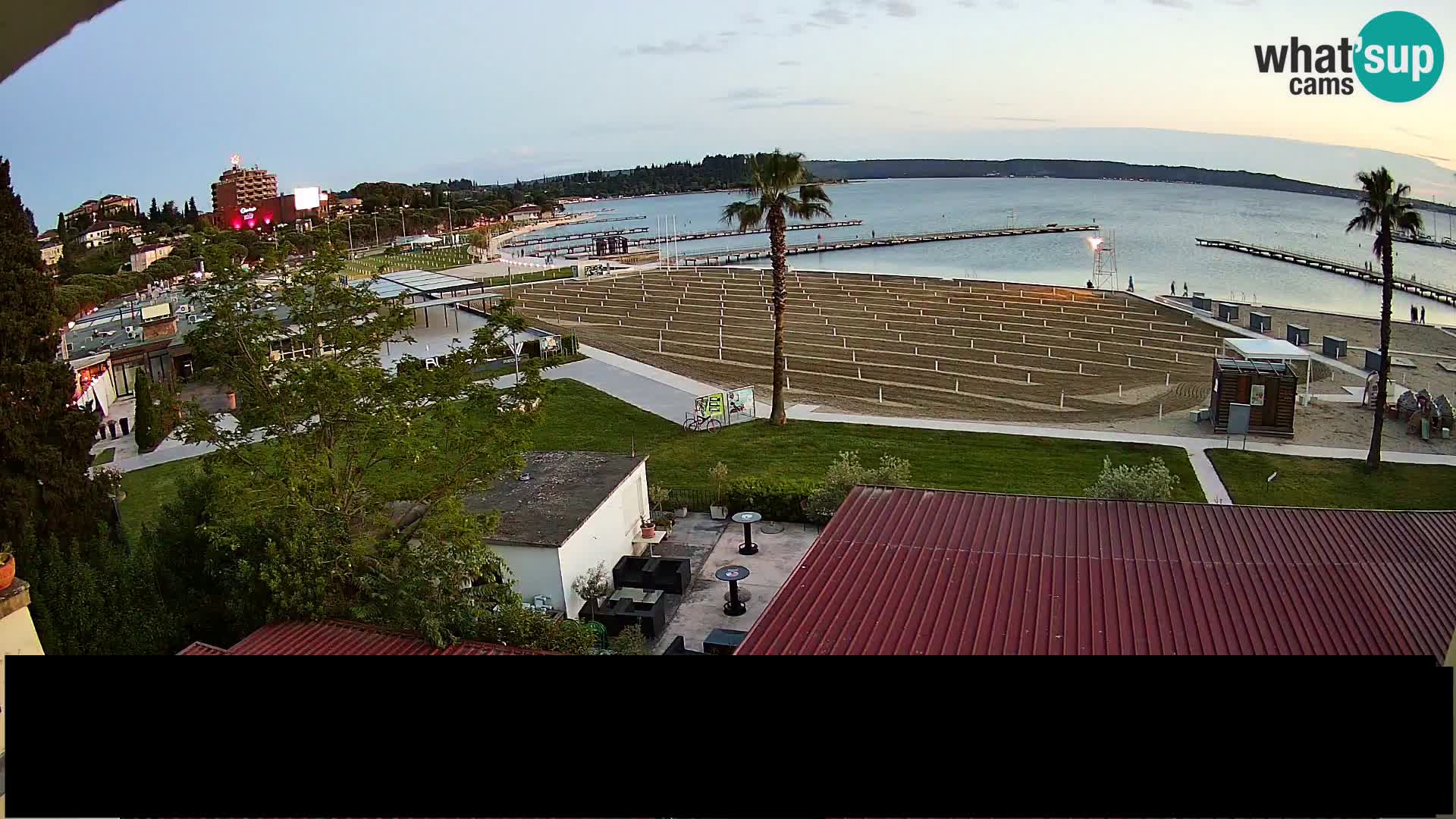 Webcam live Beach in Portorož