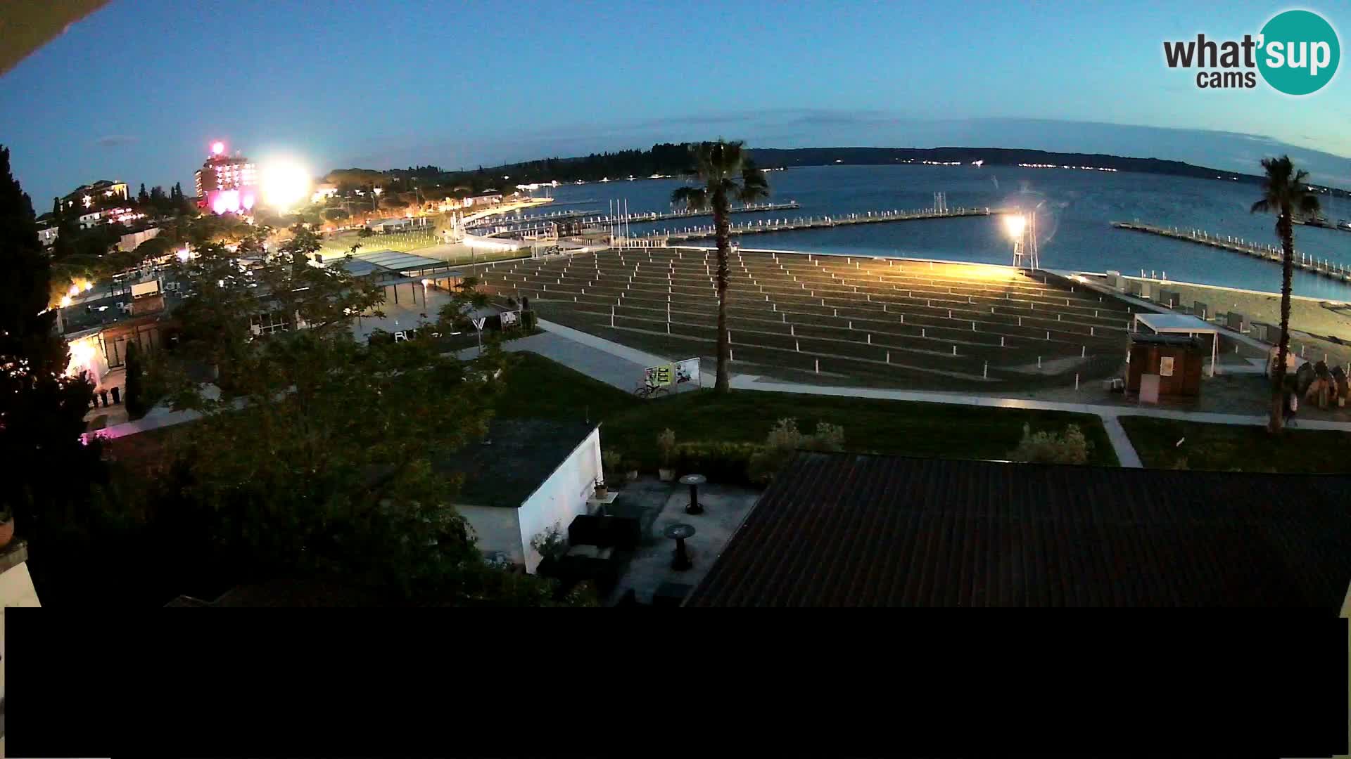 Spiaggia di Portorose live webcam