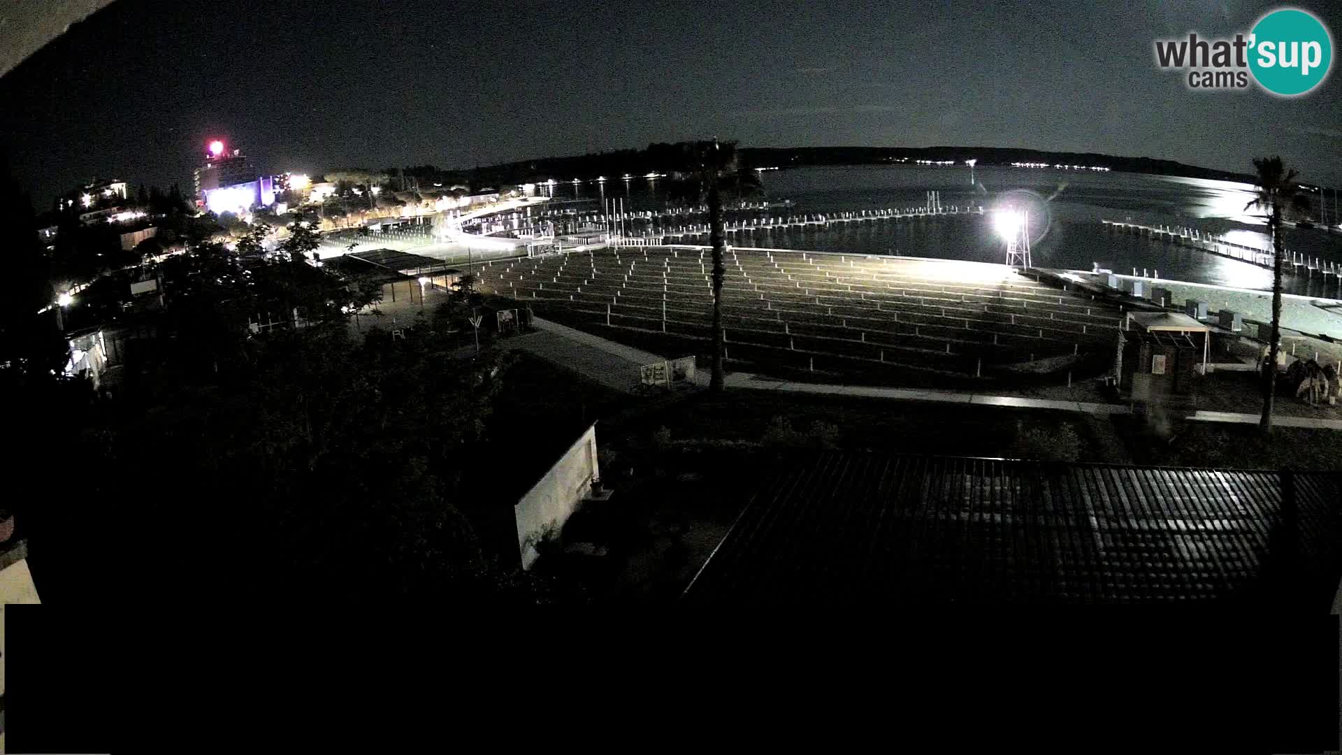 Kamera v živo Portorož plaža – Bungalow