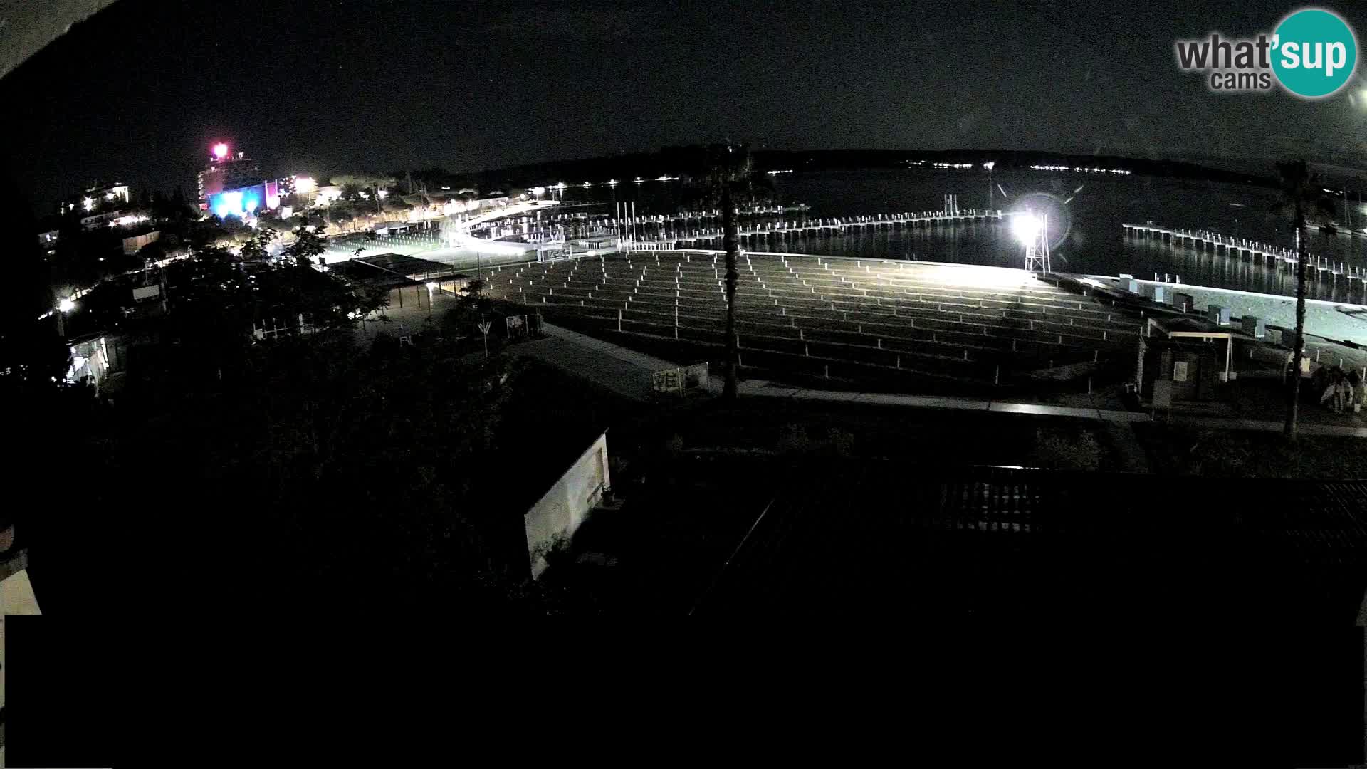 Plage Portorož live cam