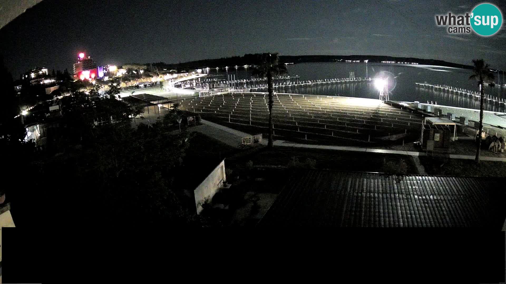 Webcam live Plage Portorož – Caffe Karamela