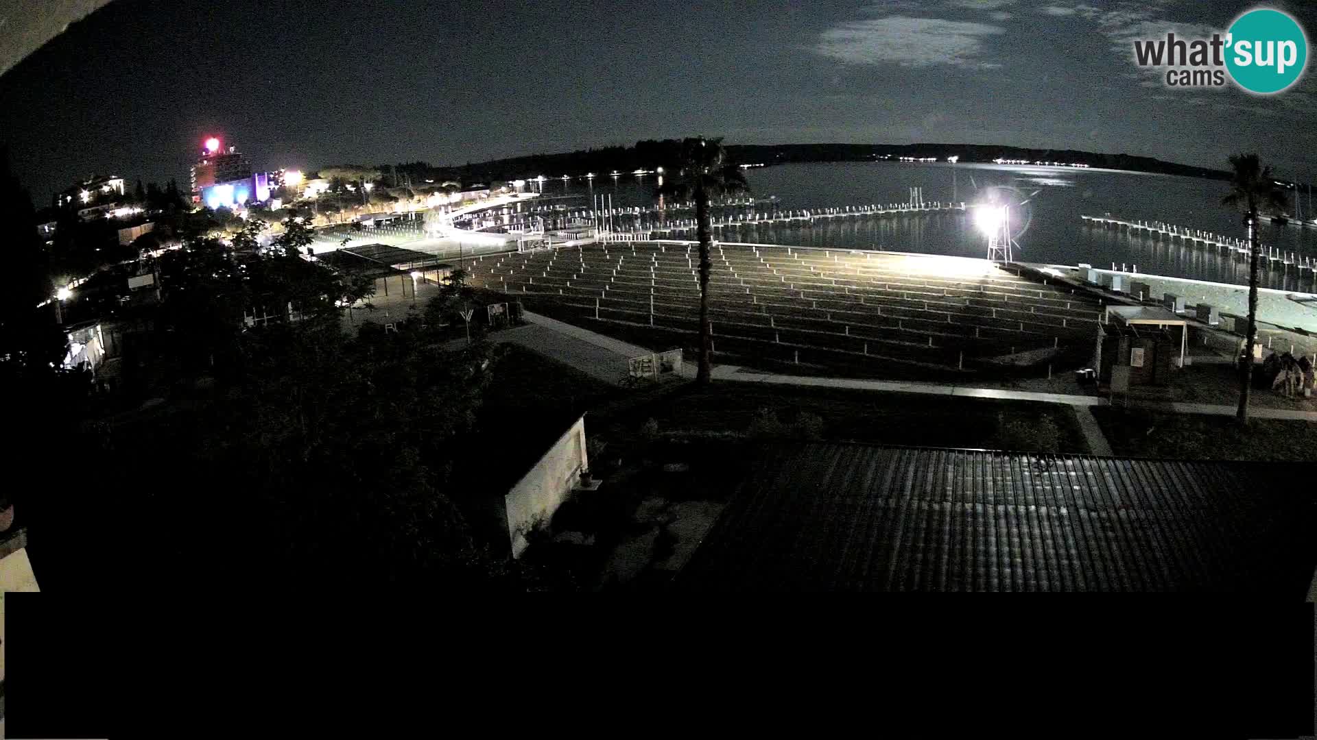 Kamera v živo Portorož plaža – Bungalow