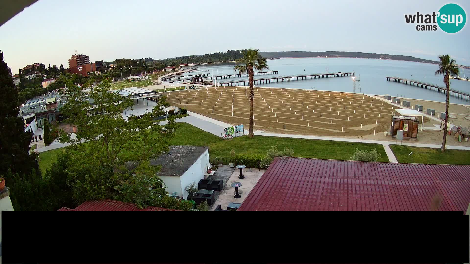 Livecam Portorož beach