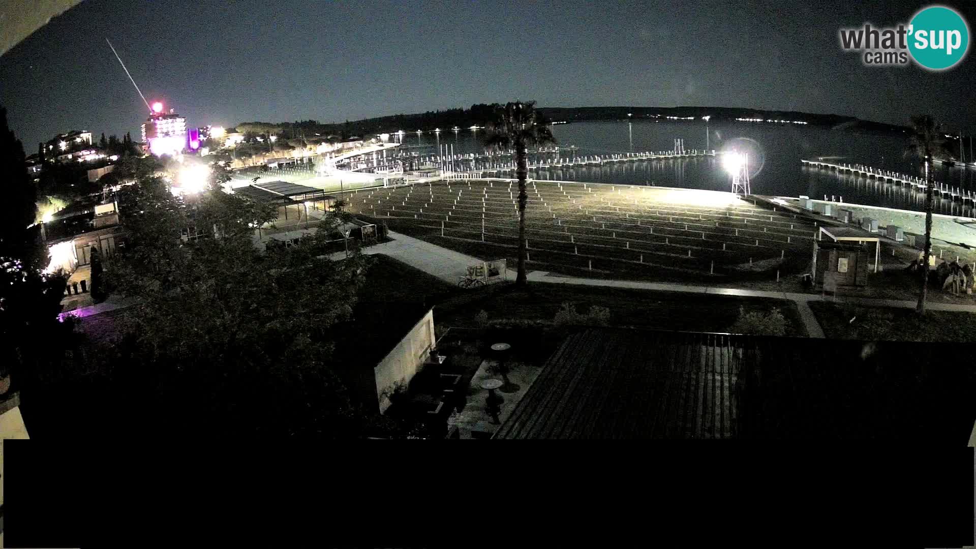 Spiaggia di Portorose live webcam