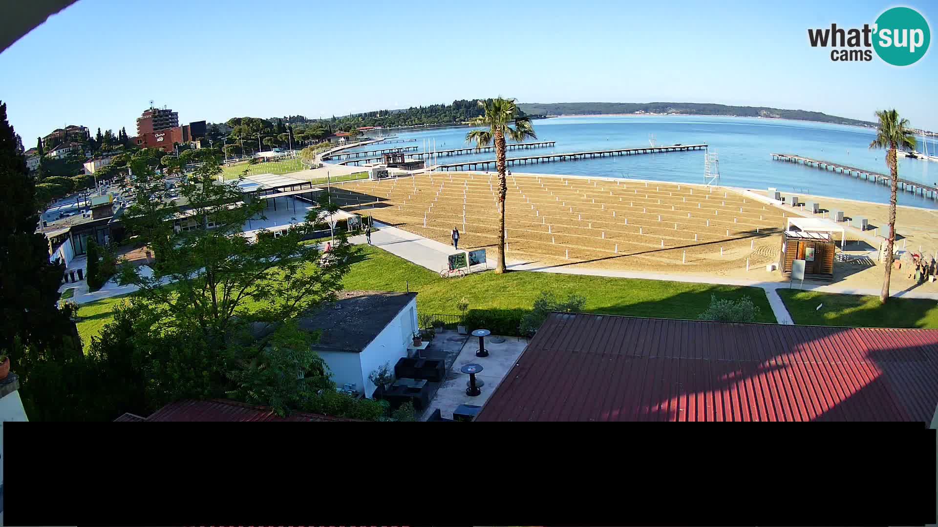 Web Kamera Plaža u Portorožu