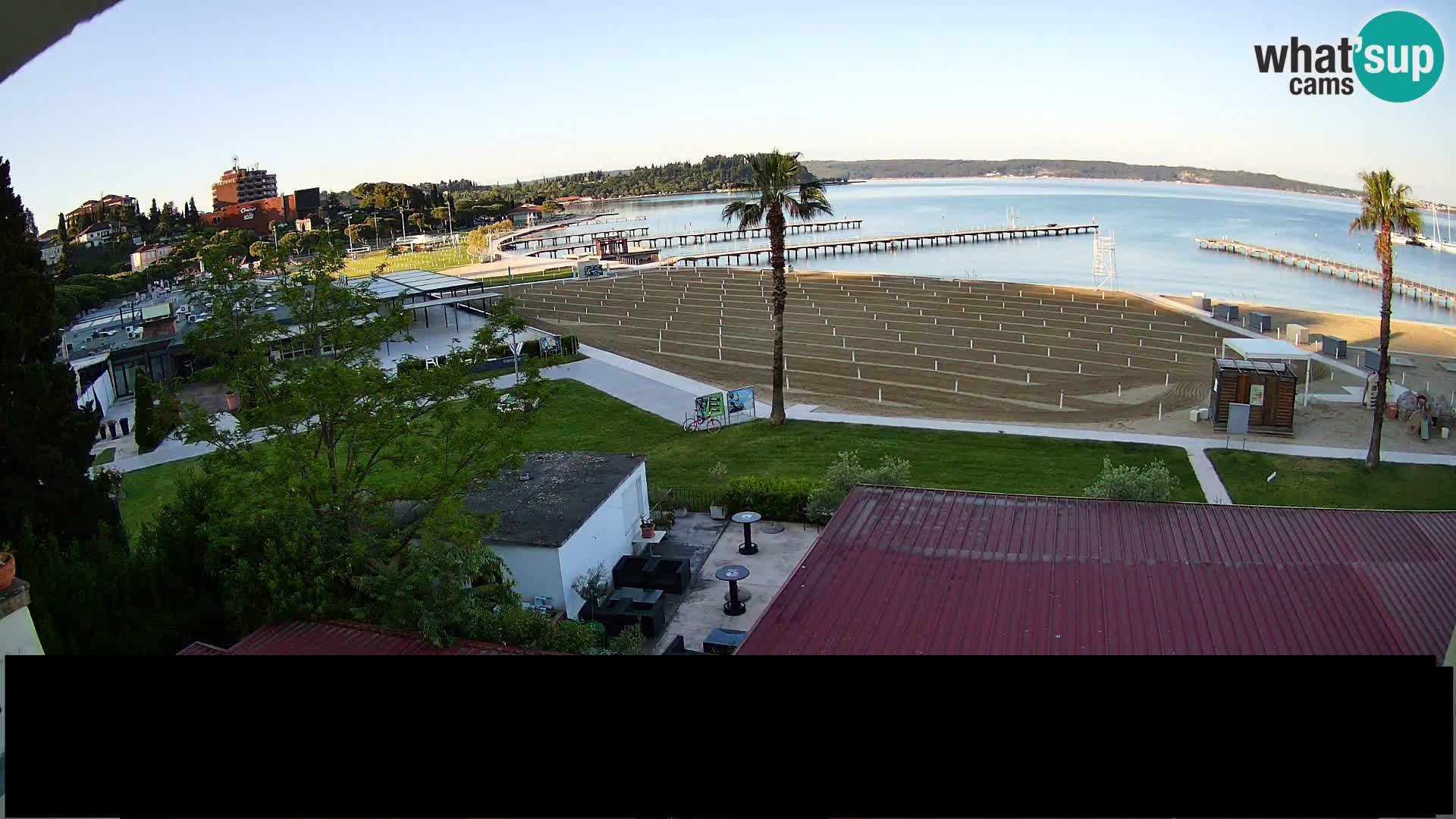 Webcam Live Plage à Portorož
