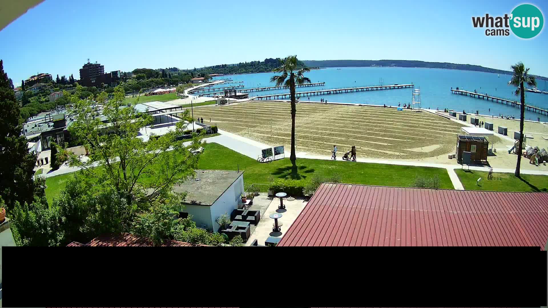 Webcam spiaggia Portorose – Caffe Karamela