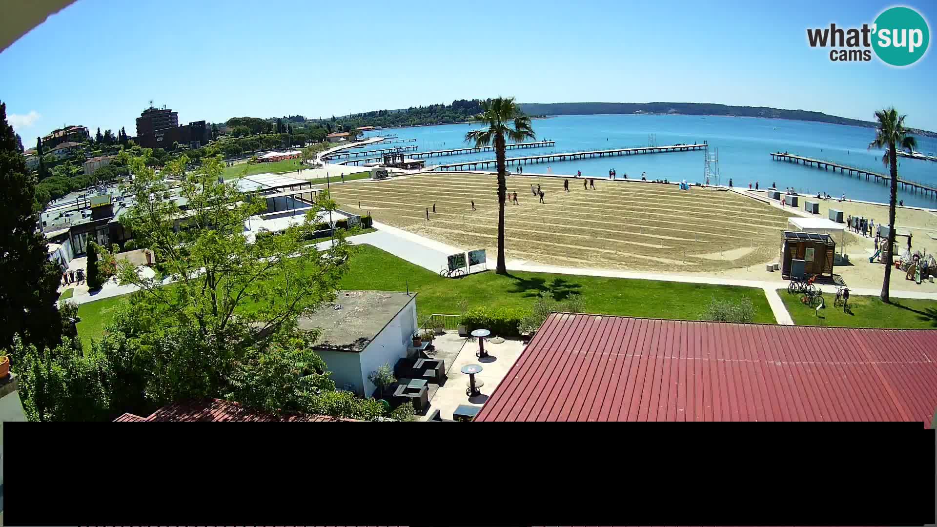 Web Kamera Plaža u Portorožu