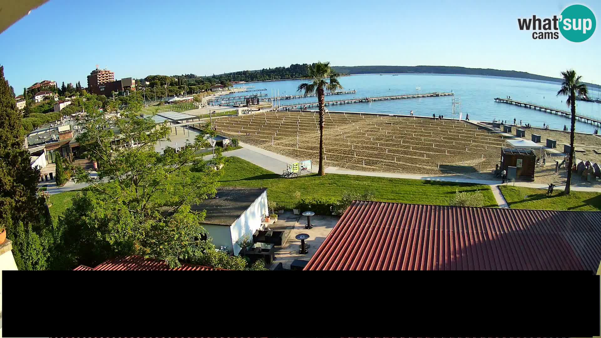 Webcam Live Plage à Portorož