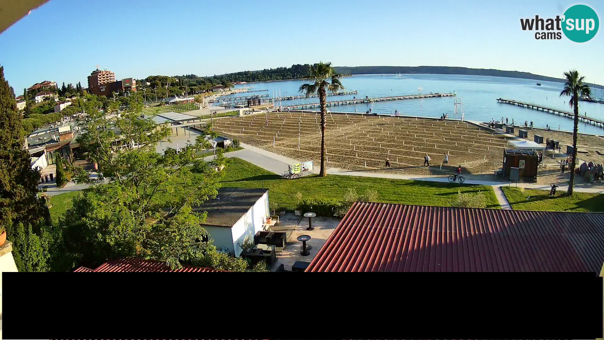 Web Kamera Plaža u Portorožu