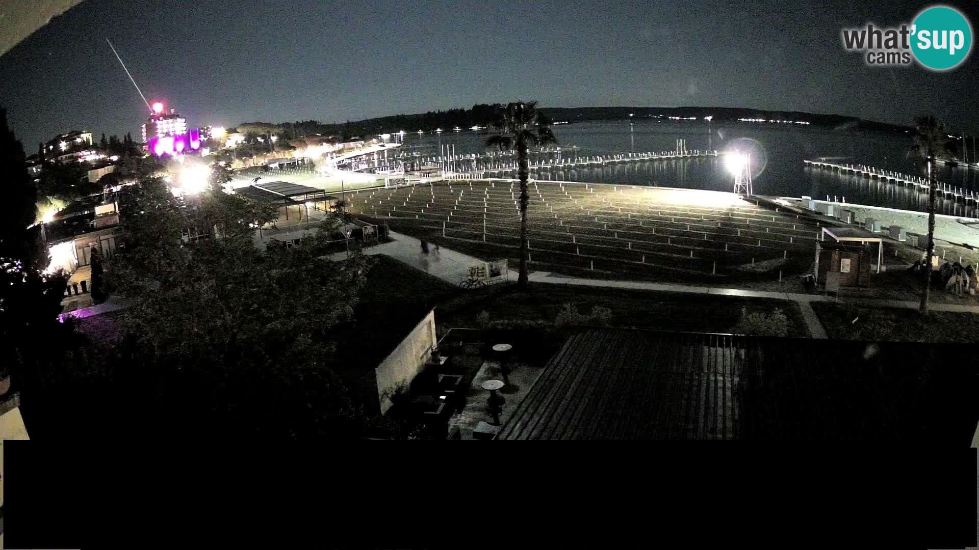 Spletna kamera Plaža Portorož