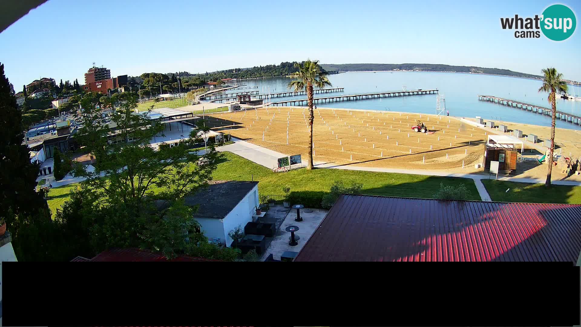 Webcam live Beach in Portorož