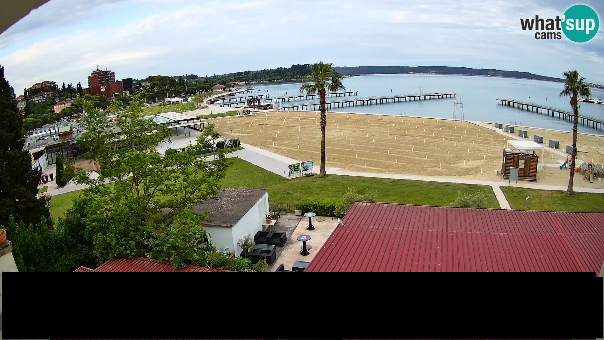 Webcam Live Spiaggia di Portorose