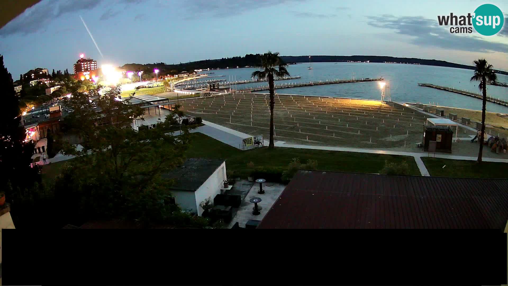 Webcam Live Plage à Portorož