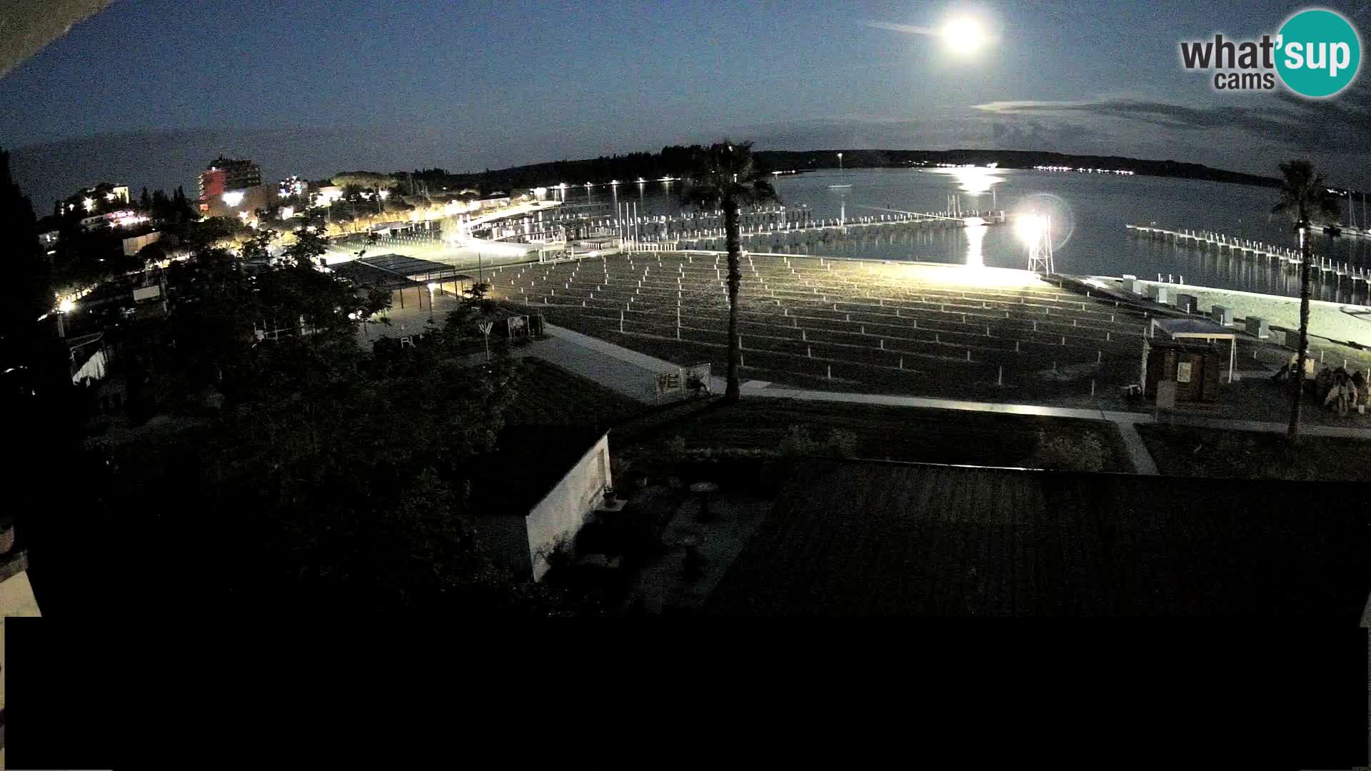 Webcam Live Spiaggia di Portorose
