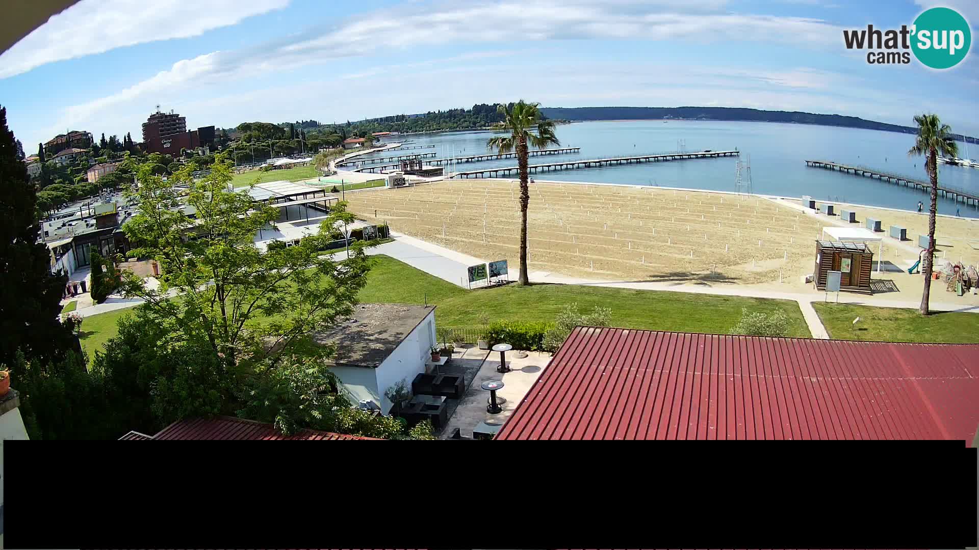 Livecam Portorož beach